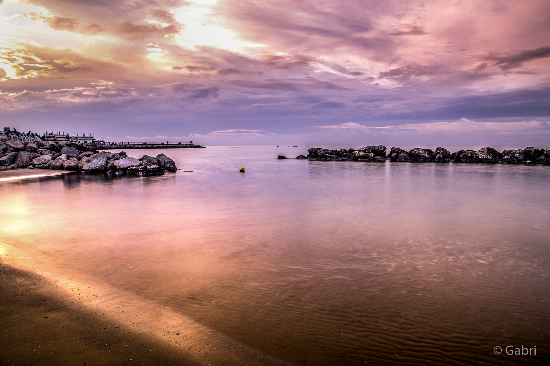 Sunset Port Recanati