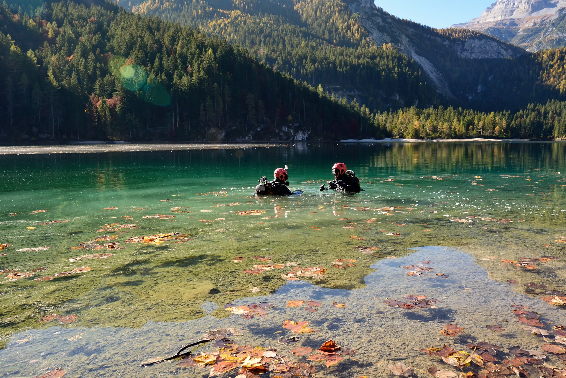 Strane creature acquatiche del lago di Tovel