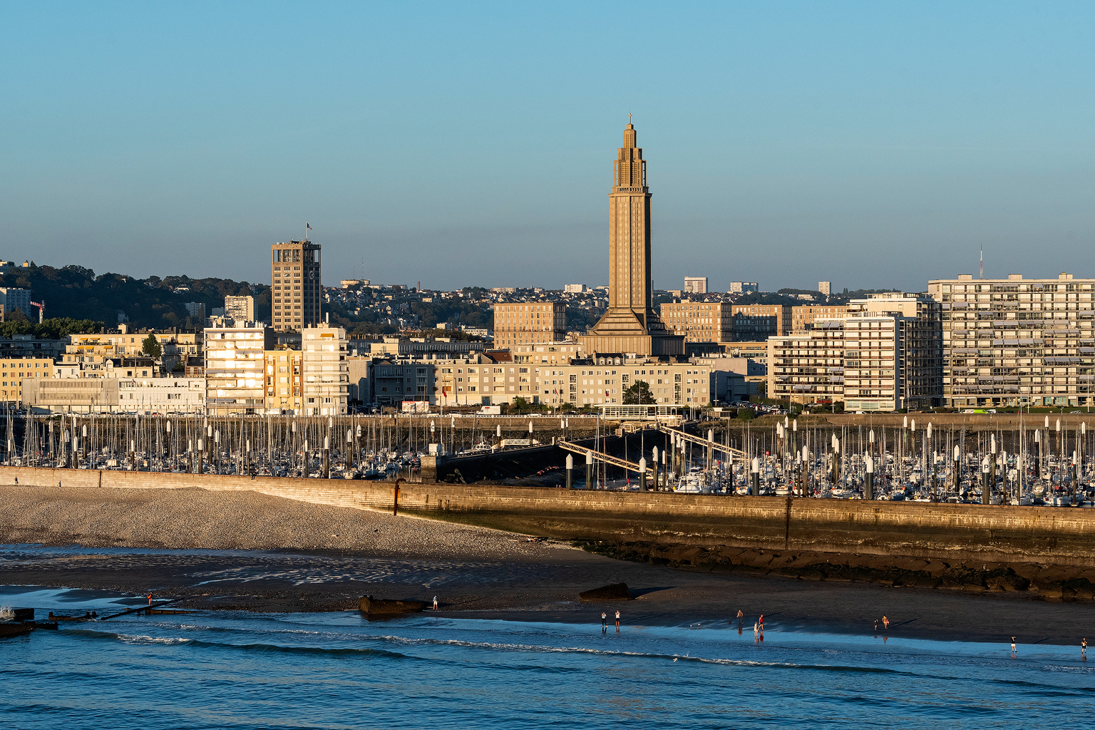 Le Havre vista dal mare