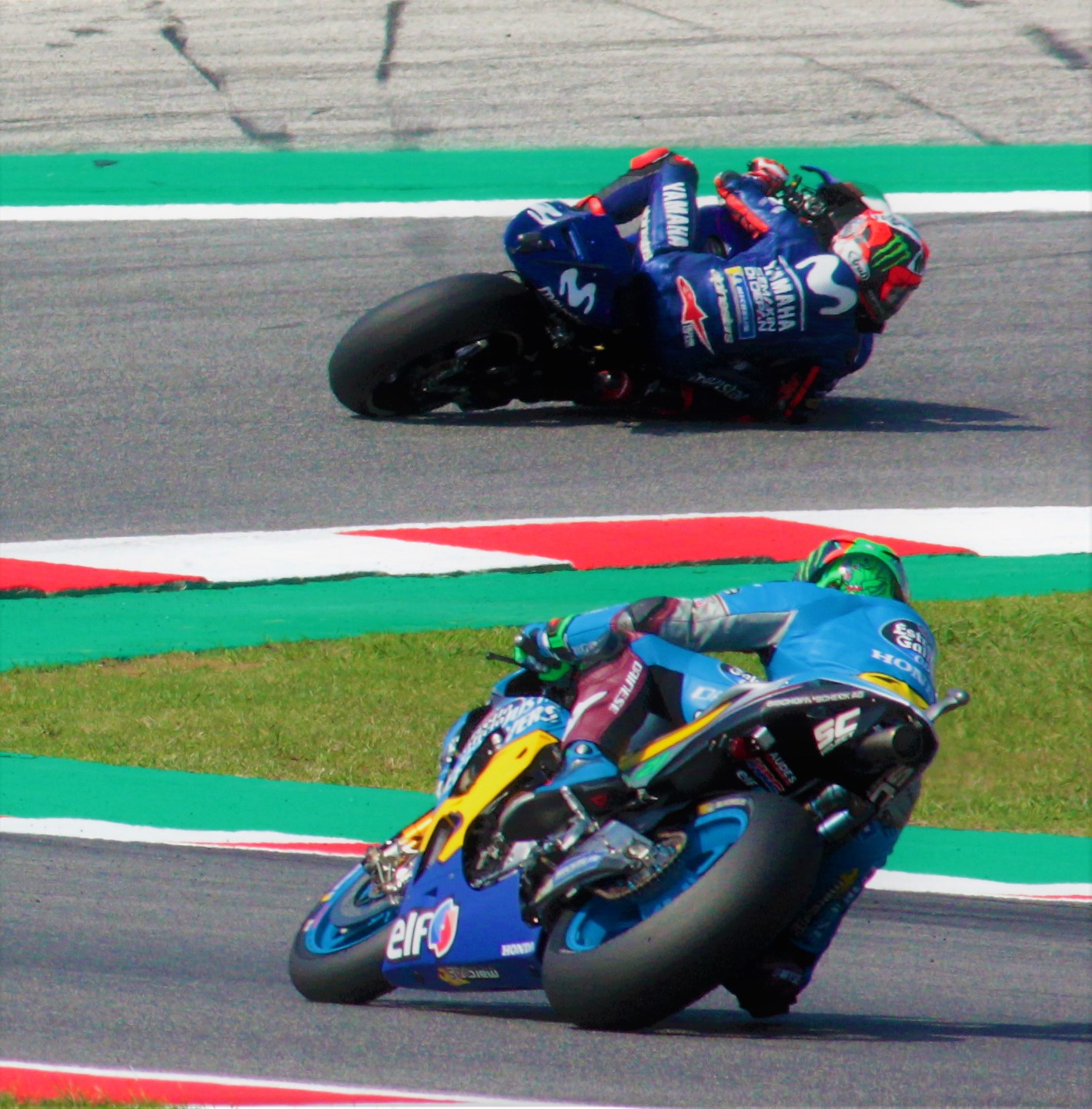 Vinales and Morbidelli