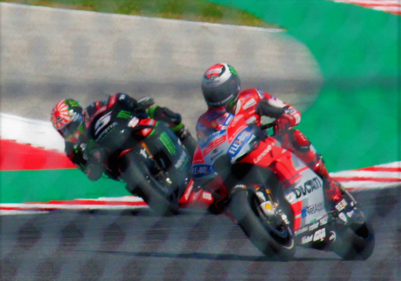Zarco and Lorenzo