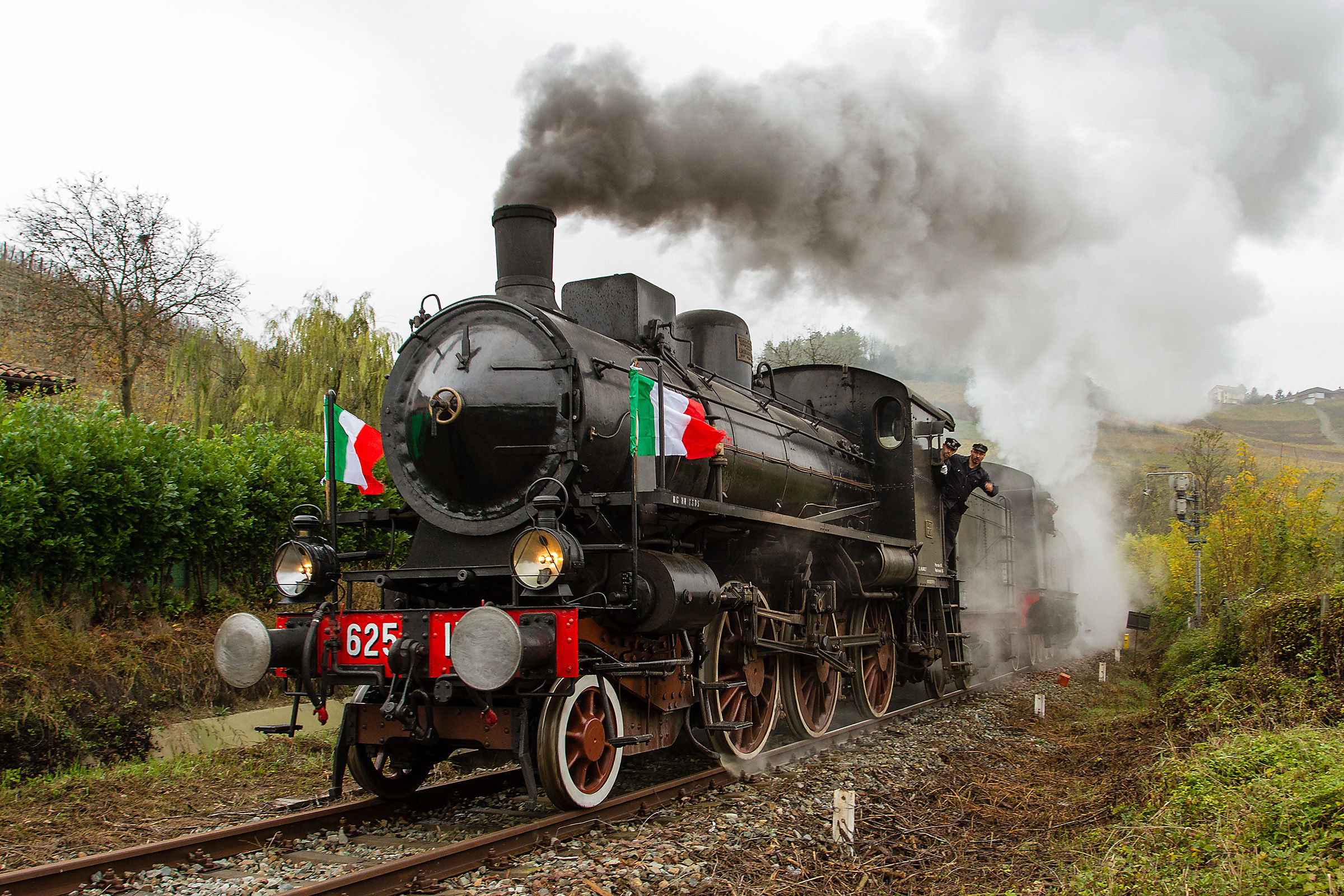 Historical train Turin Canelli