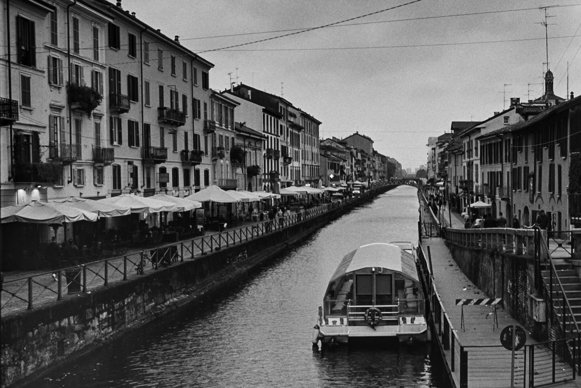 Scansione da pellicola:Naviglio Grande,Milano