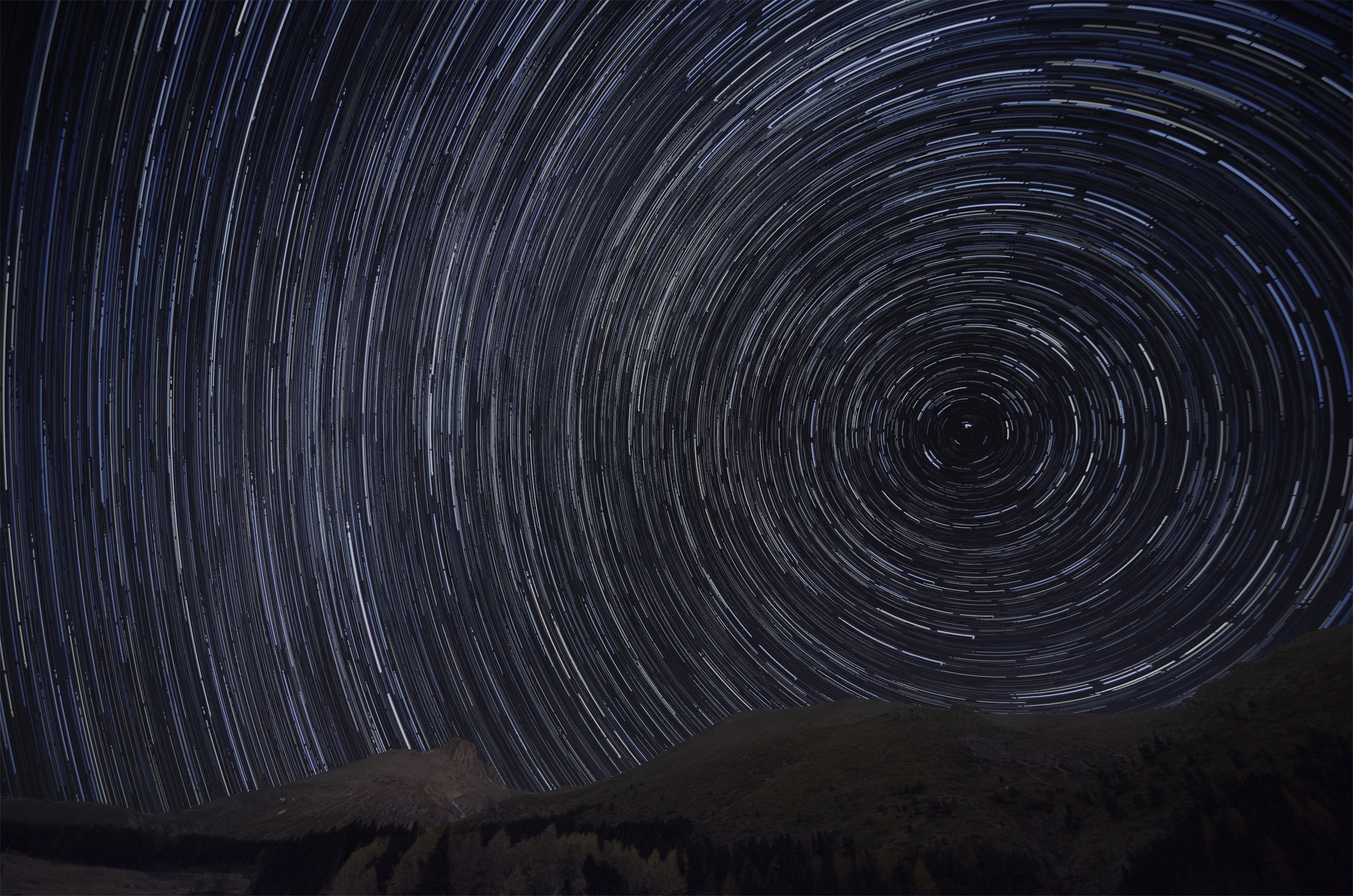 Primo esperimento startrail