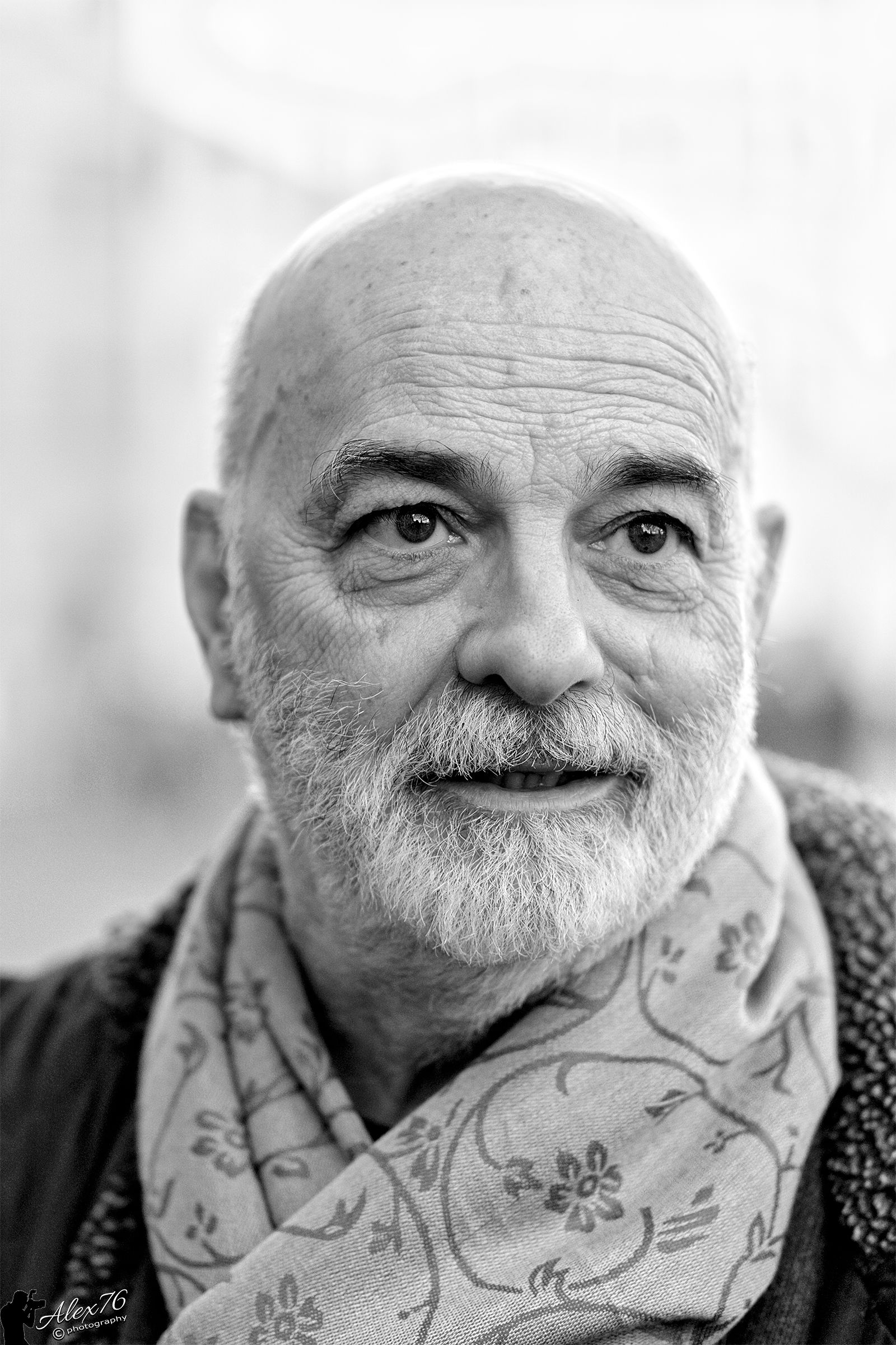 Danilo, the black and white artist.