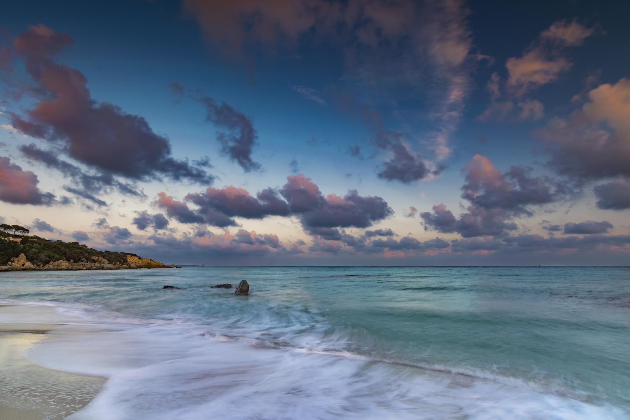 Simius beach in autumn