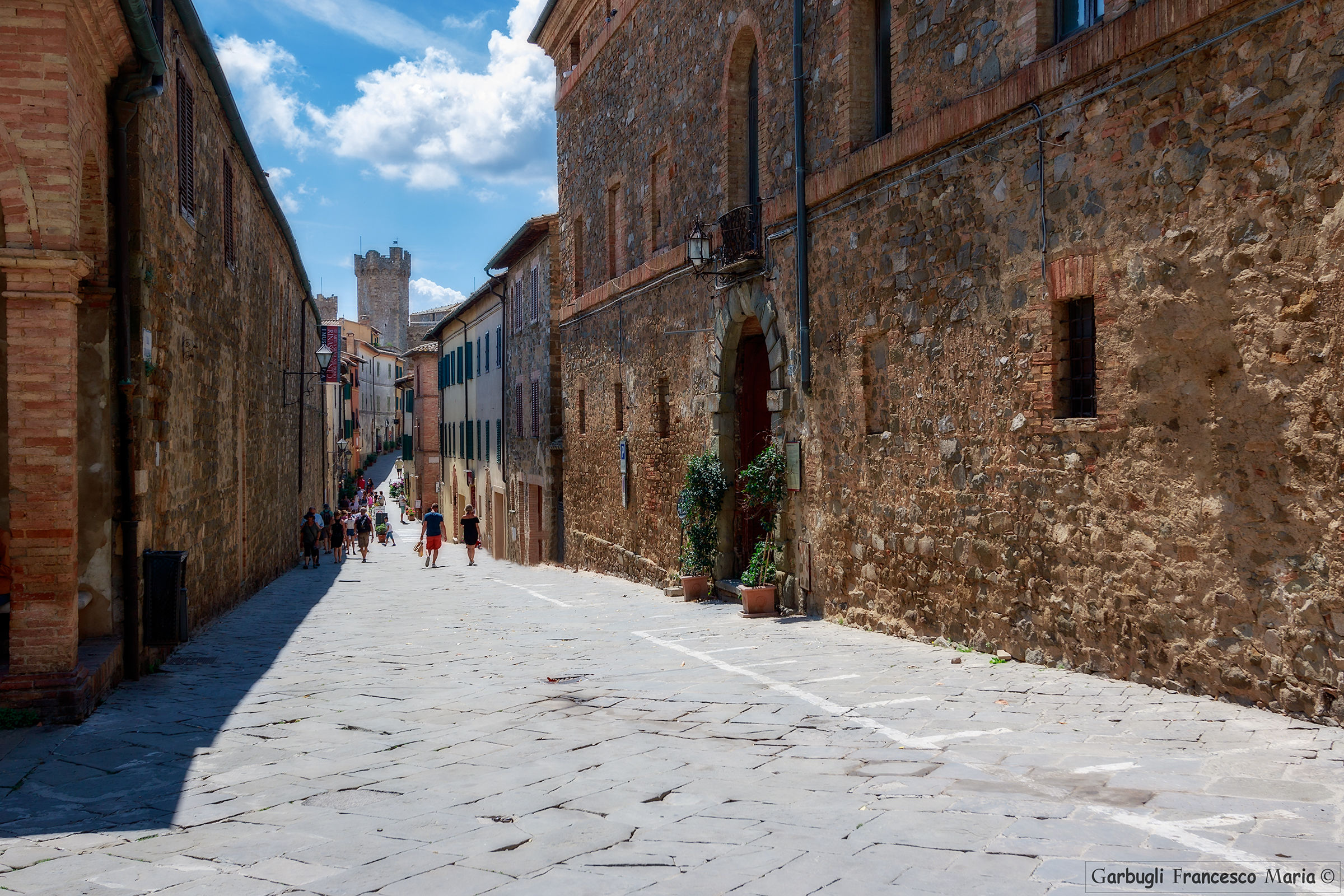 Glimpse of Montalcino