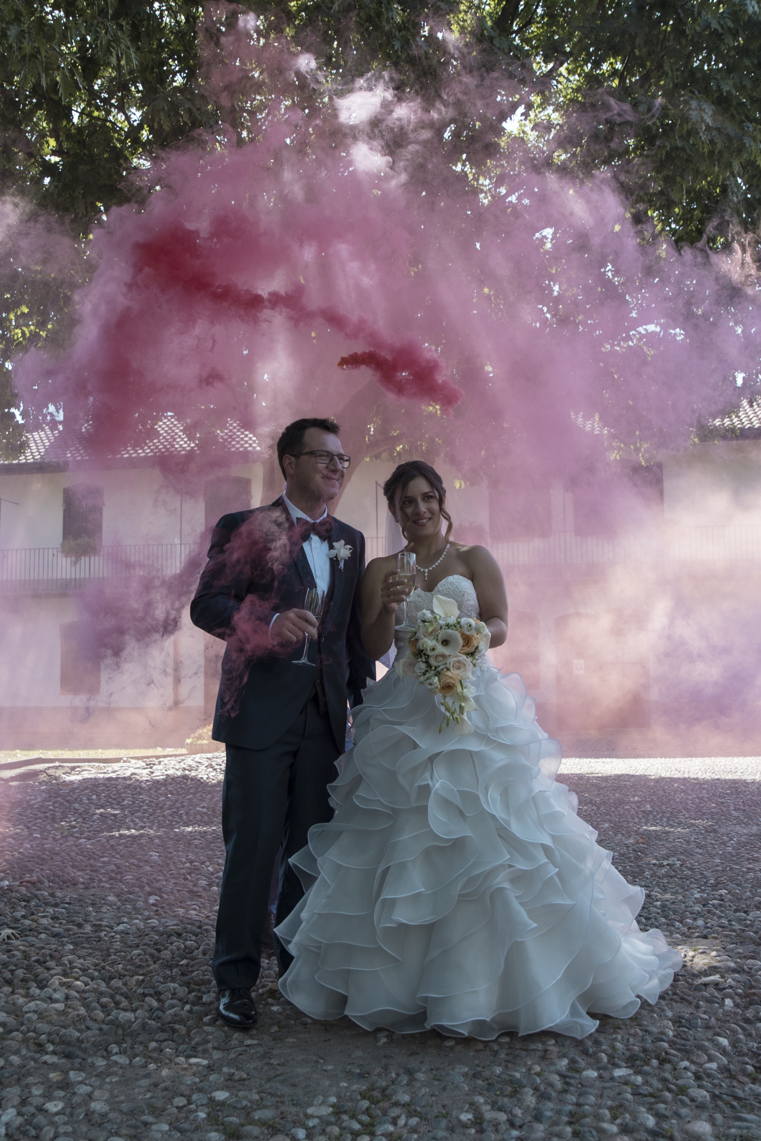 When a smoke bomb takes your picture;)