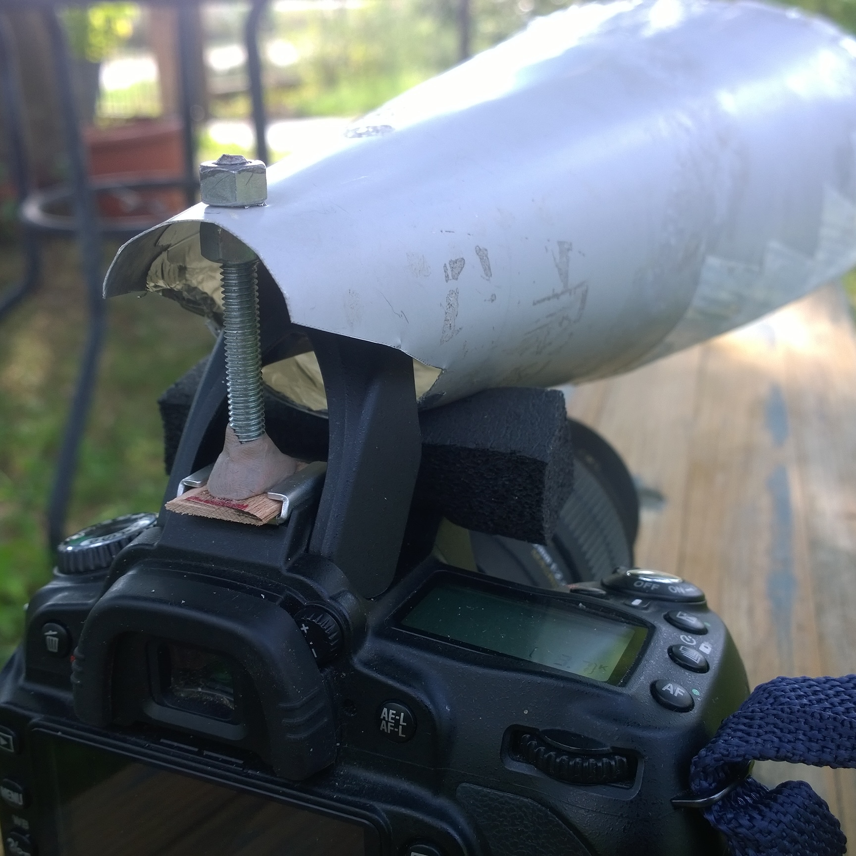 Flash diffuser for Nikon D90