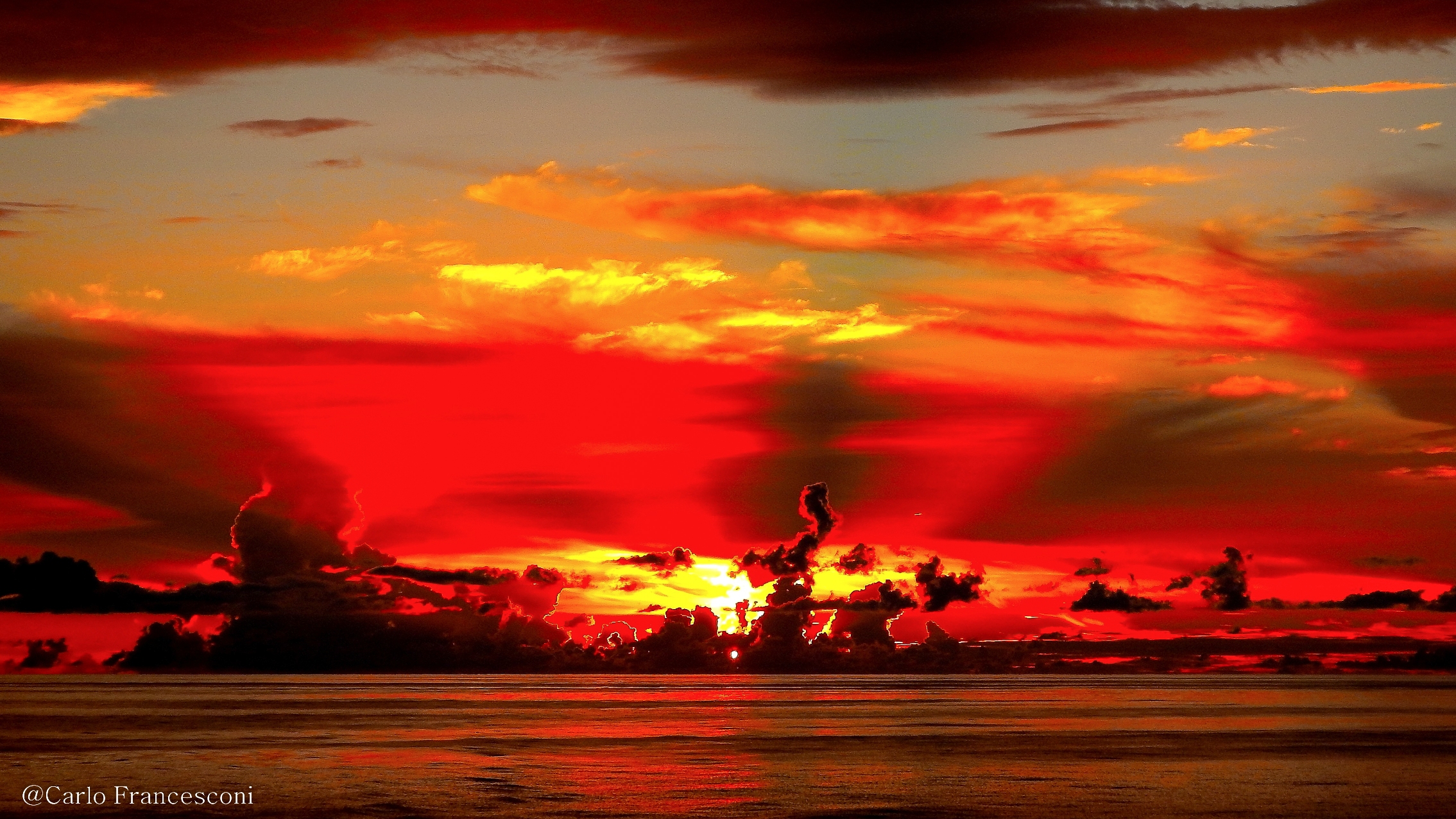 Tropical Sunset (Caribbean Sea)