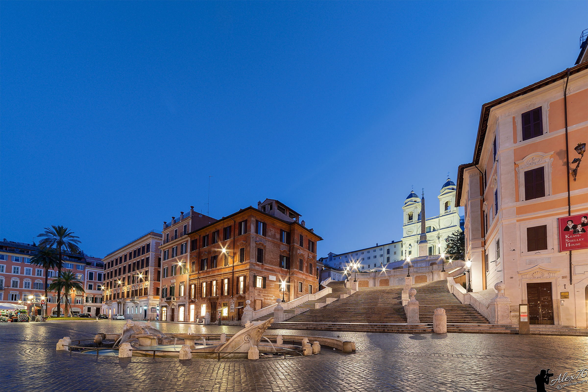 View of Spanish Steps