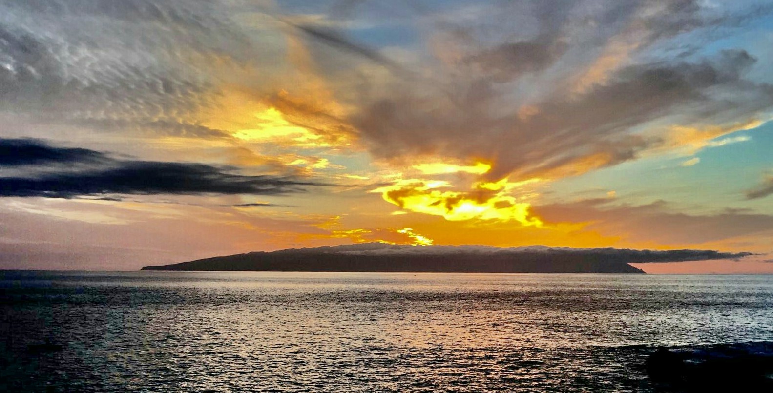 Sunset at the Tropic of Cancer