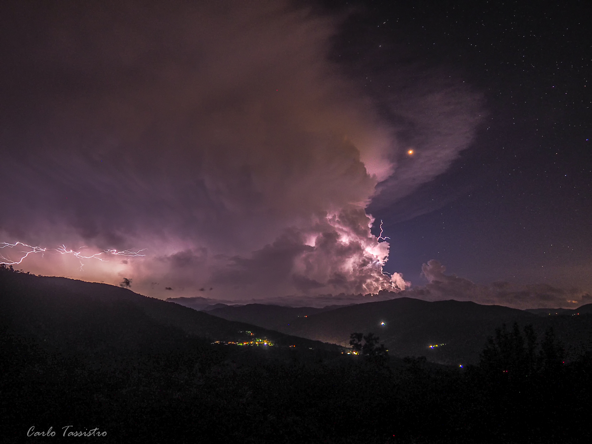 Lampo nella notte