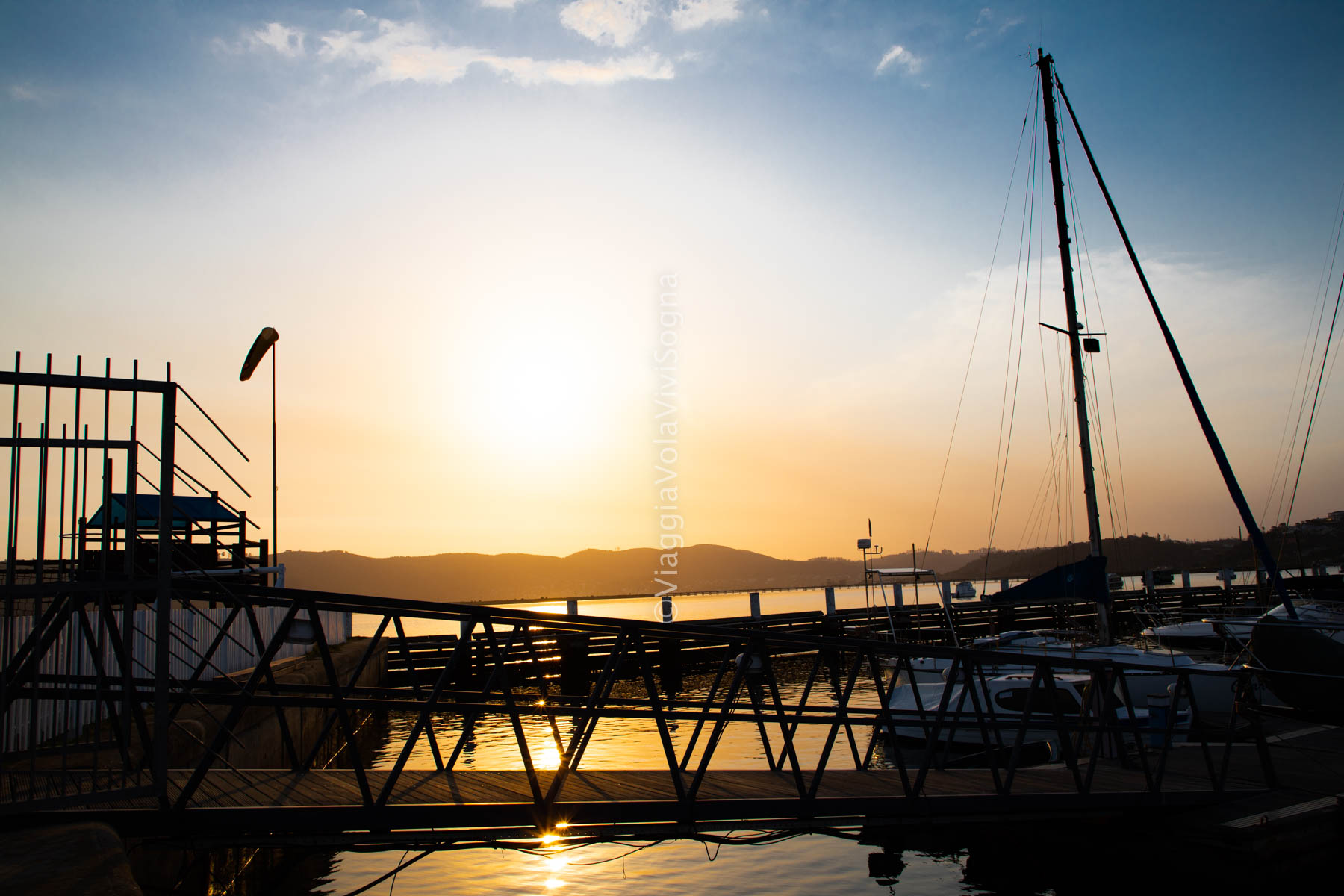 Knysna at sunset