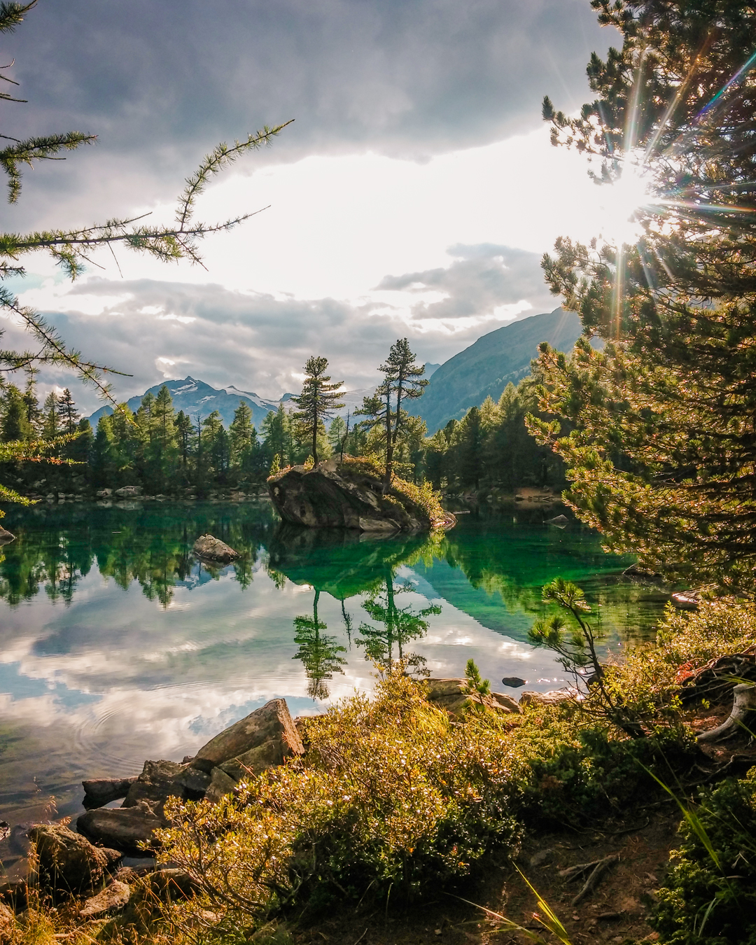 Lake Saoseo and its colors