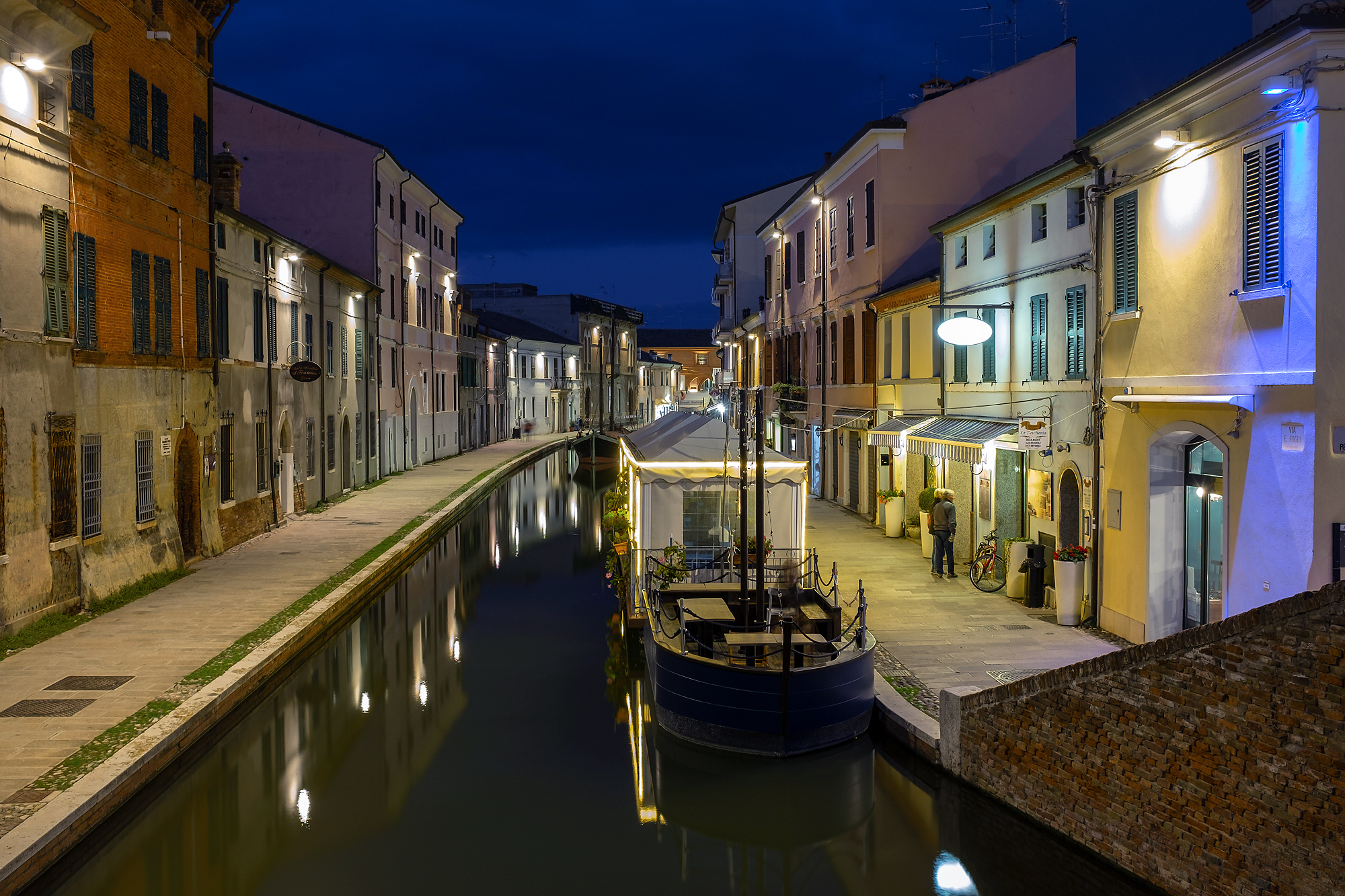 Comacchio in blu