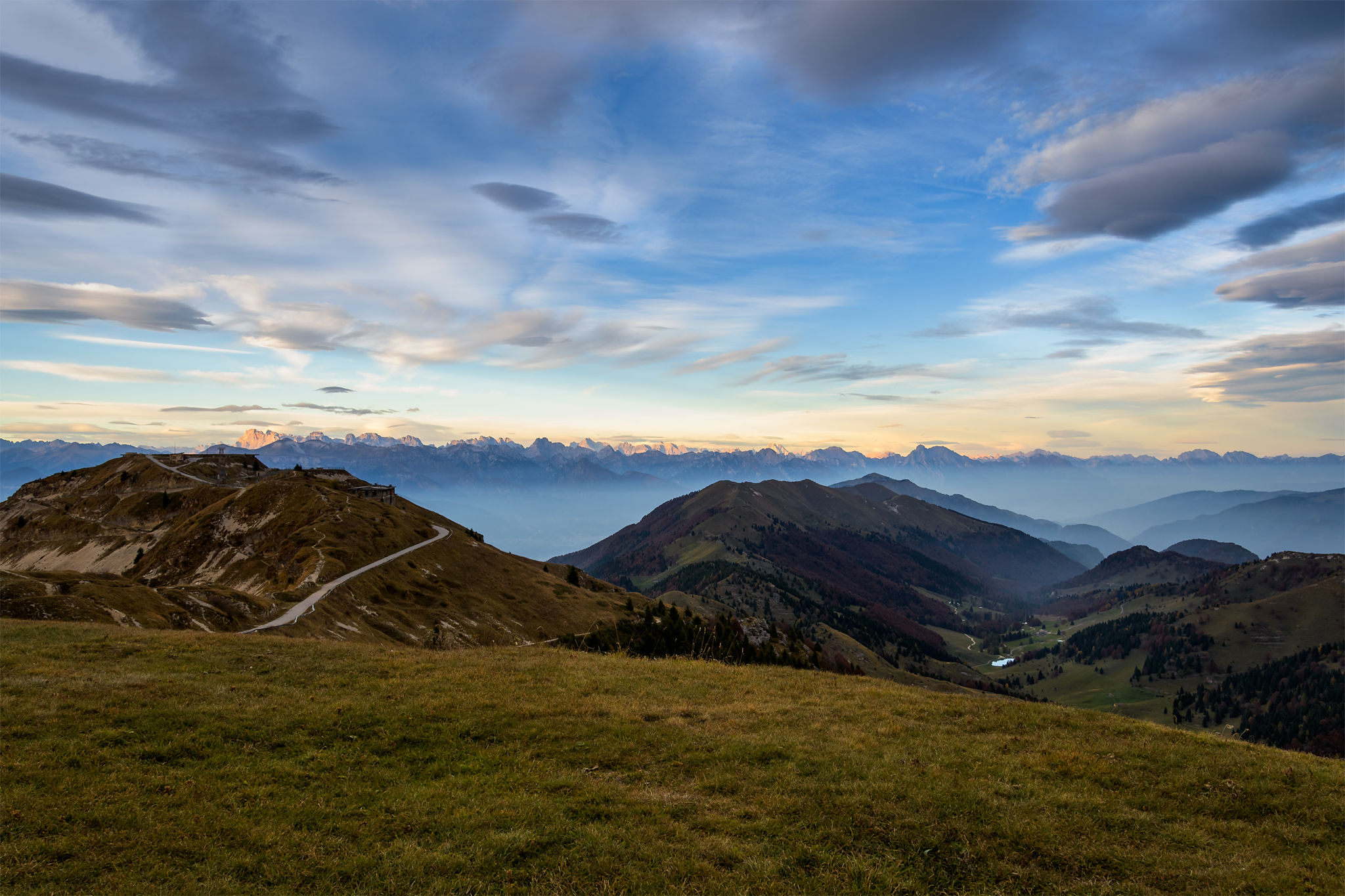 Tramonto da Cima Grappa