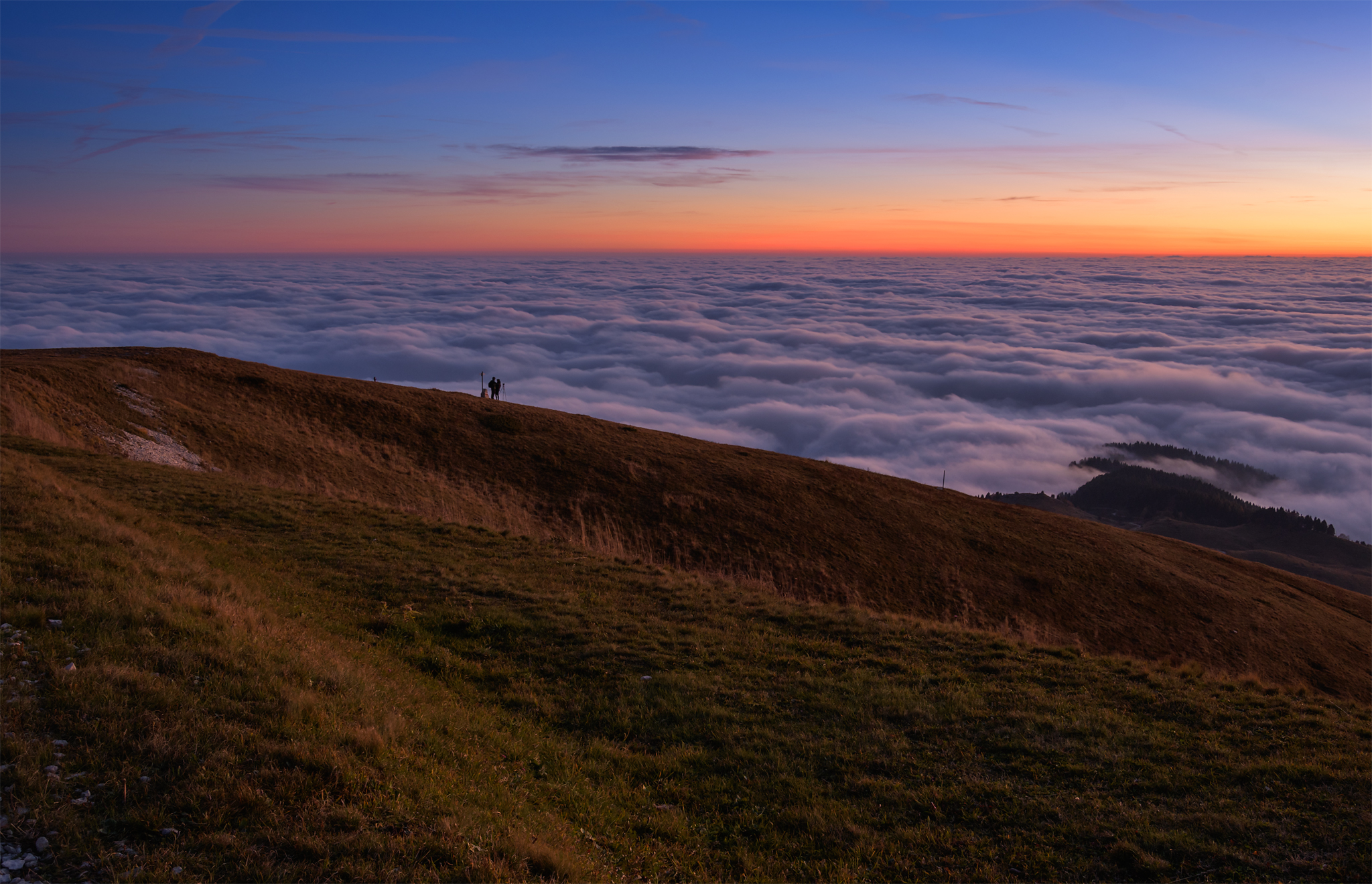 Tramonto da Cima Grappa