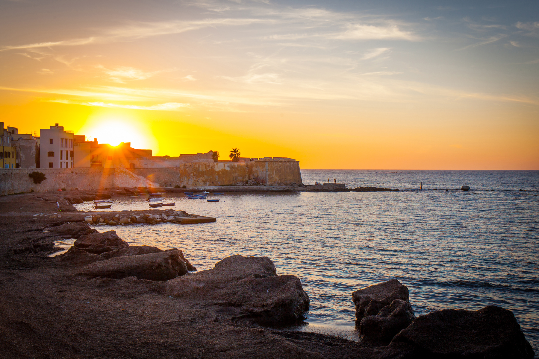 Sunset on Trapani
