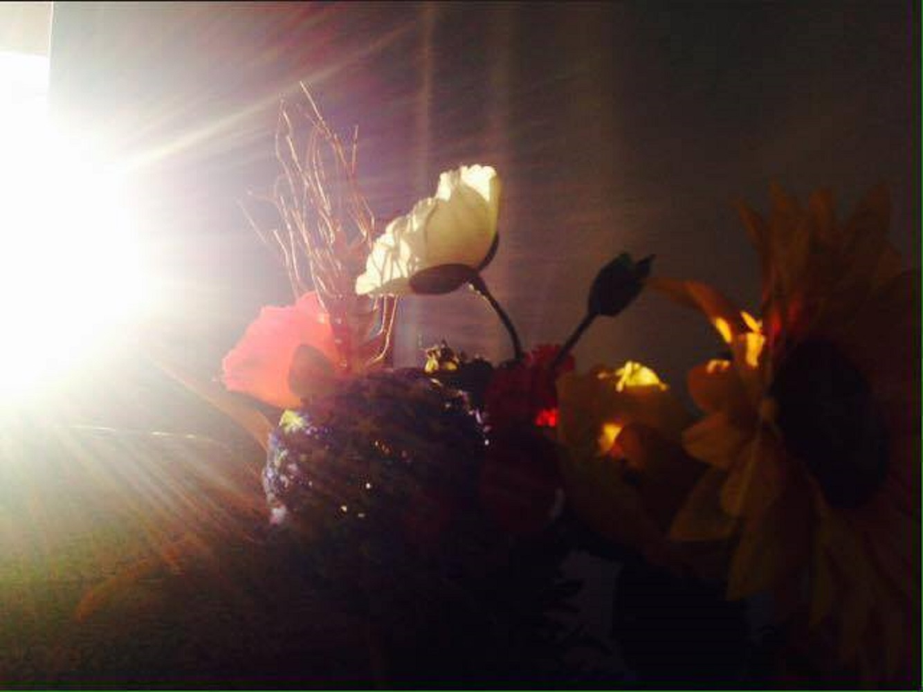 Raggi nel freddo di una  scala...