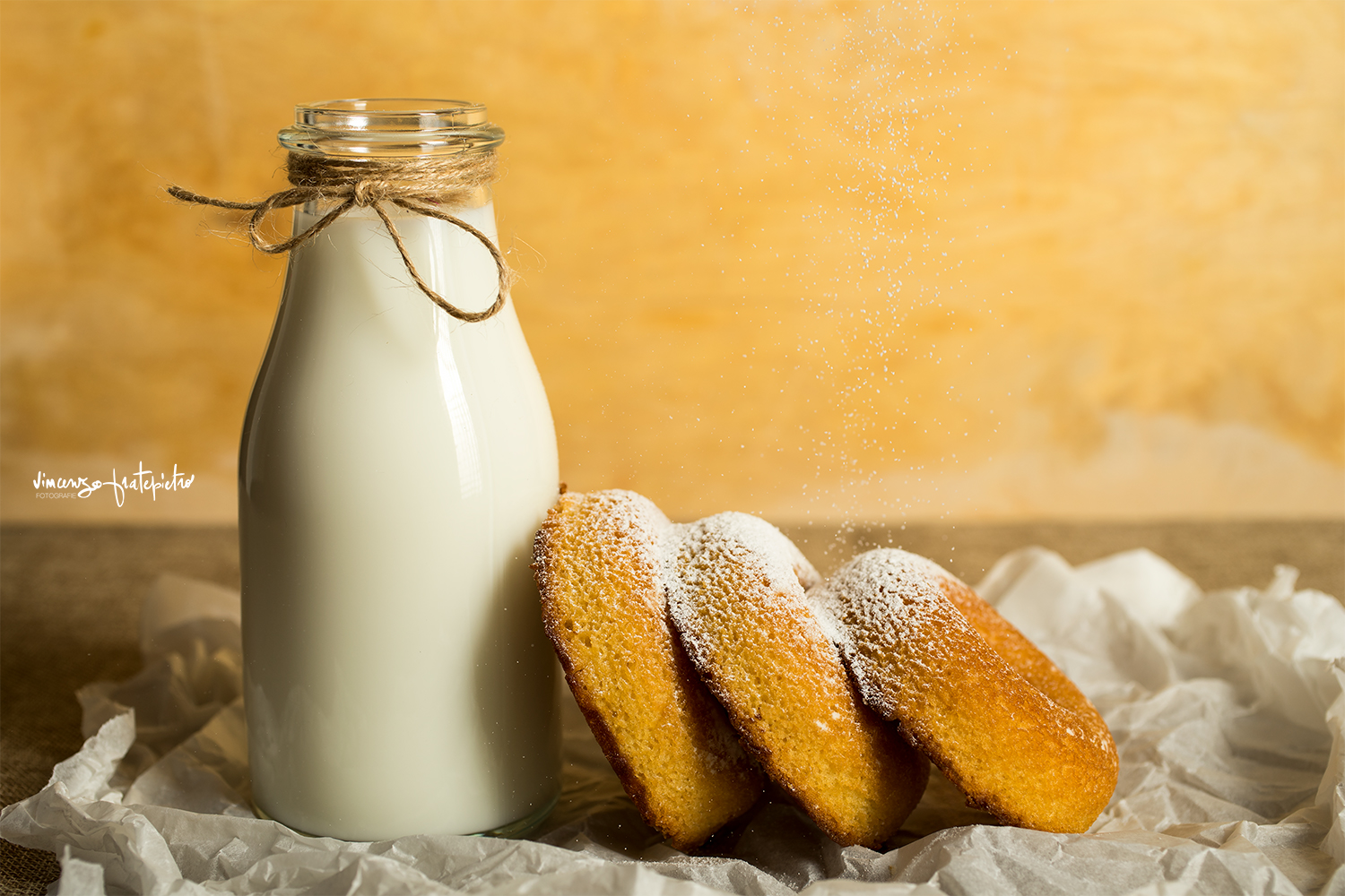 Sprinkling a little sugar:)