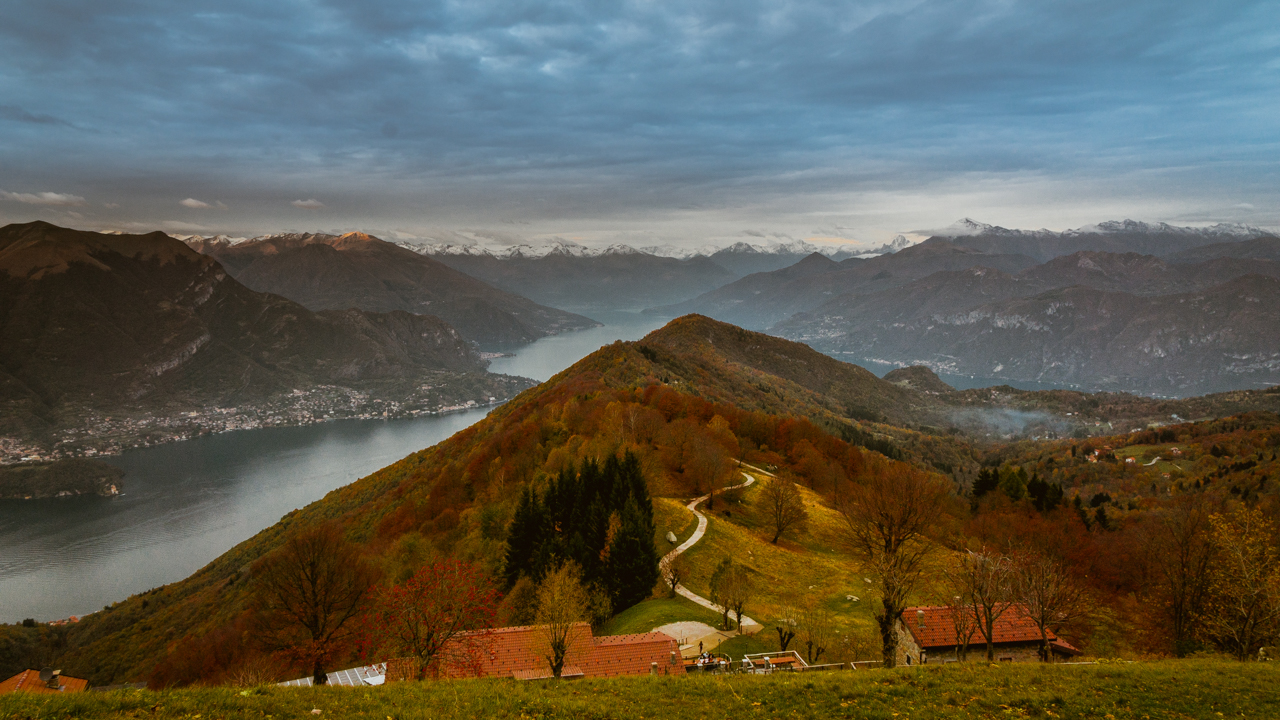 View from Mount San Primo