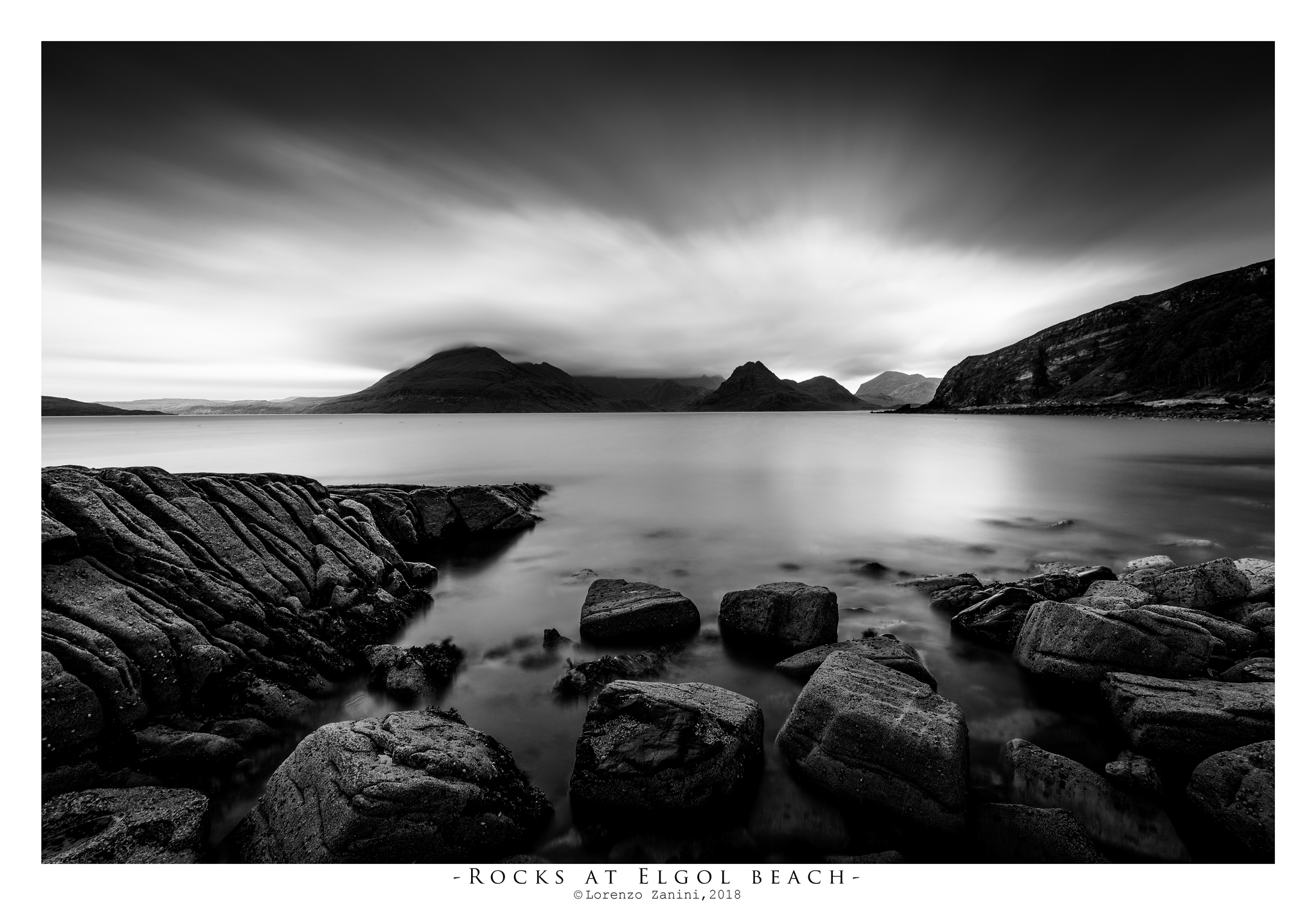 The rocks of Elgol Beach
