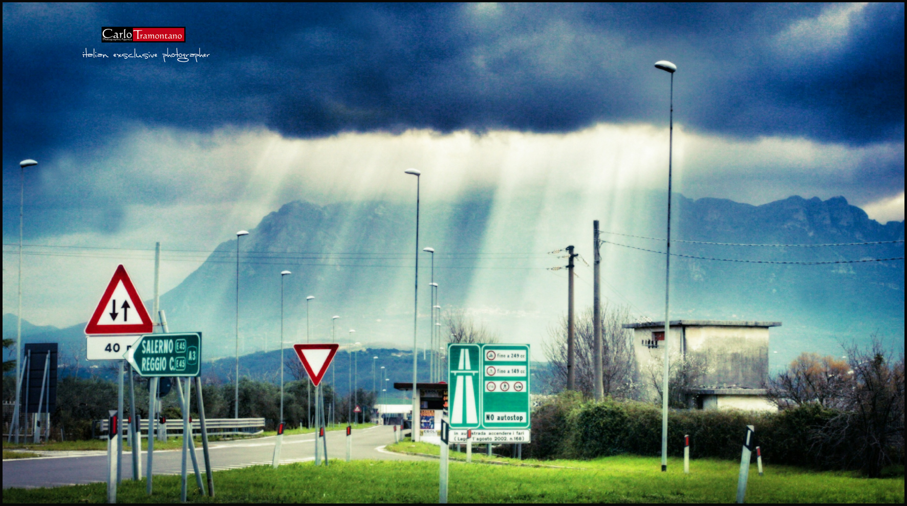 Highway junction....