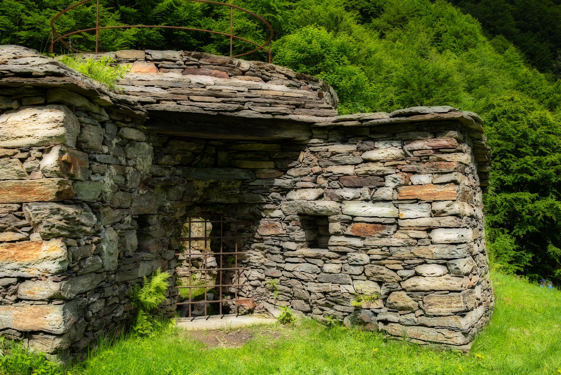 Old Furnace in Valle Loana