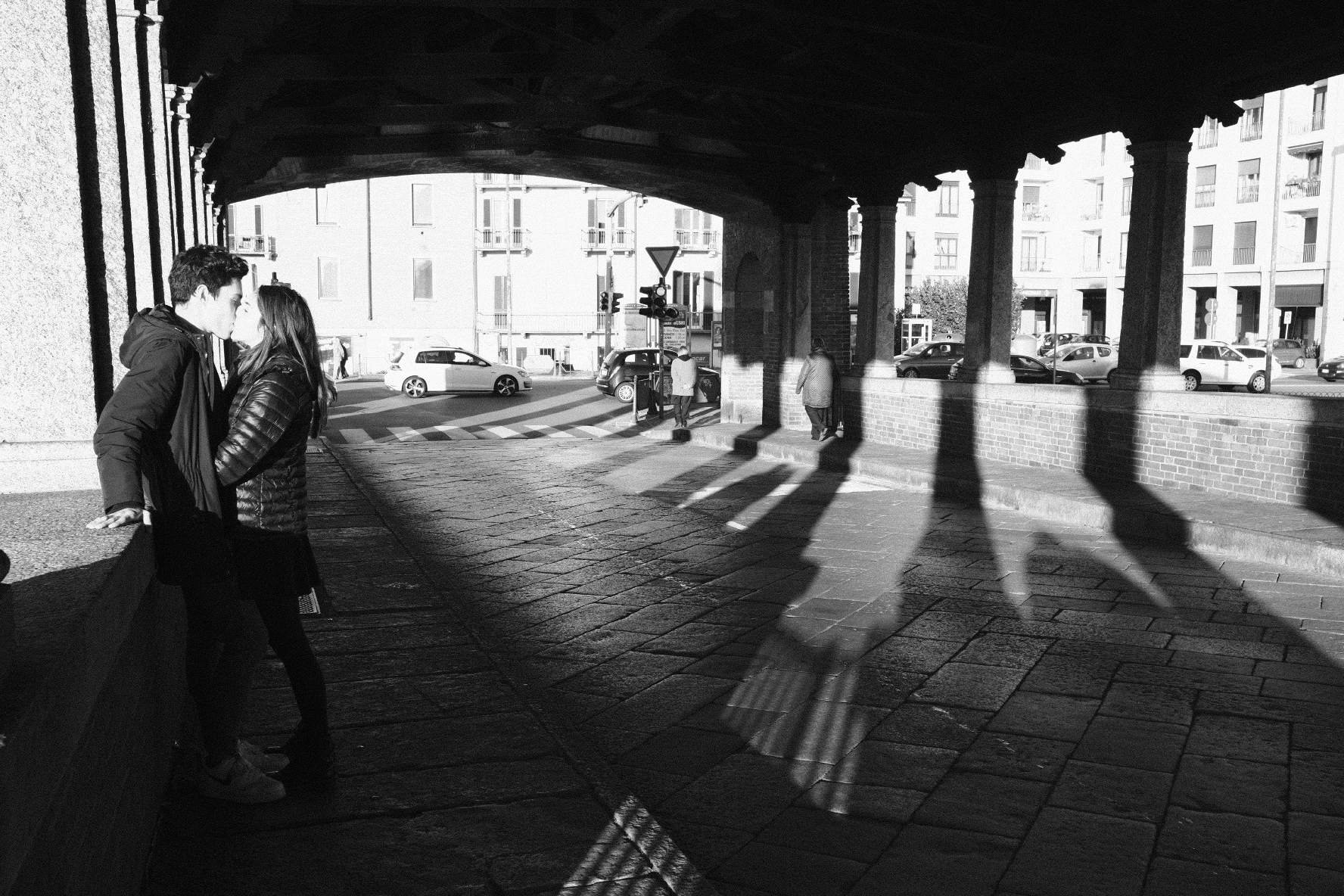 Pavia, ponte coperto