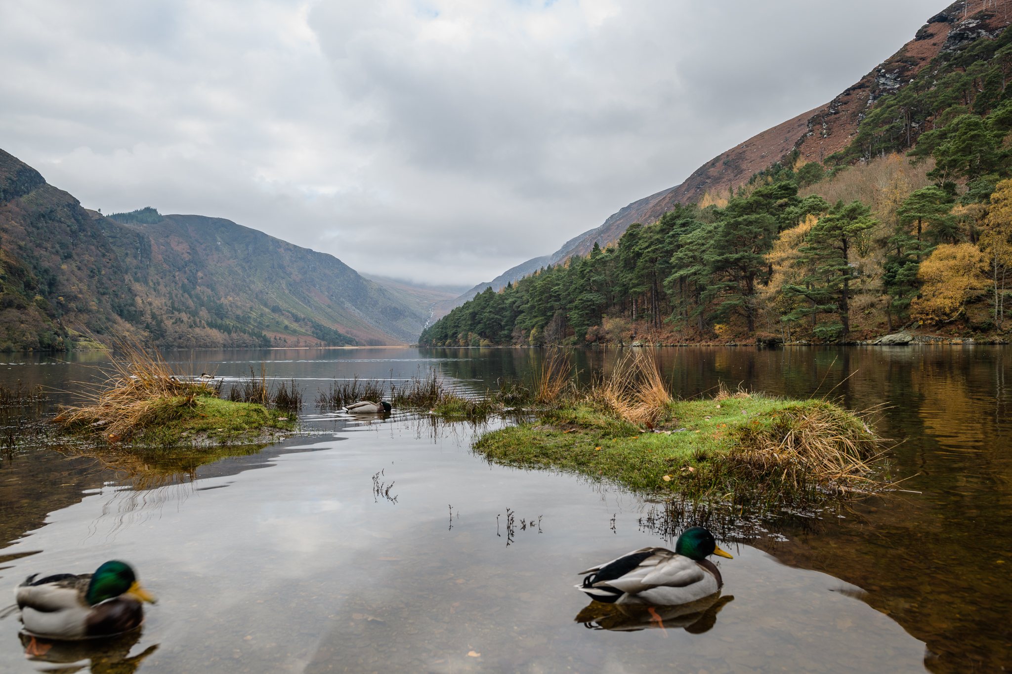 Glendalough, Lago superiore