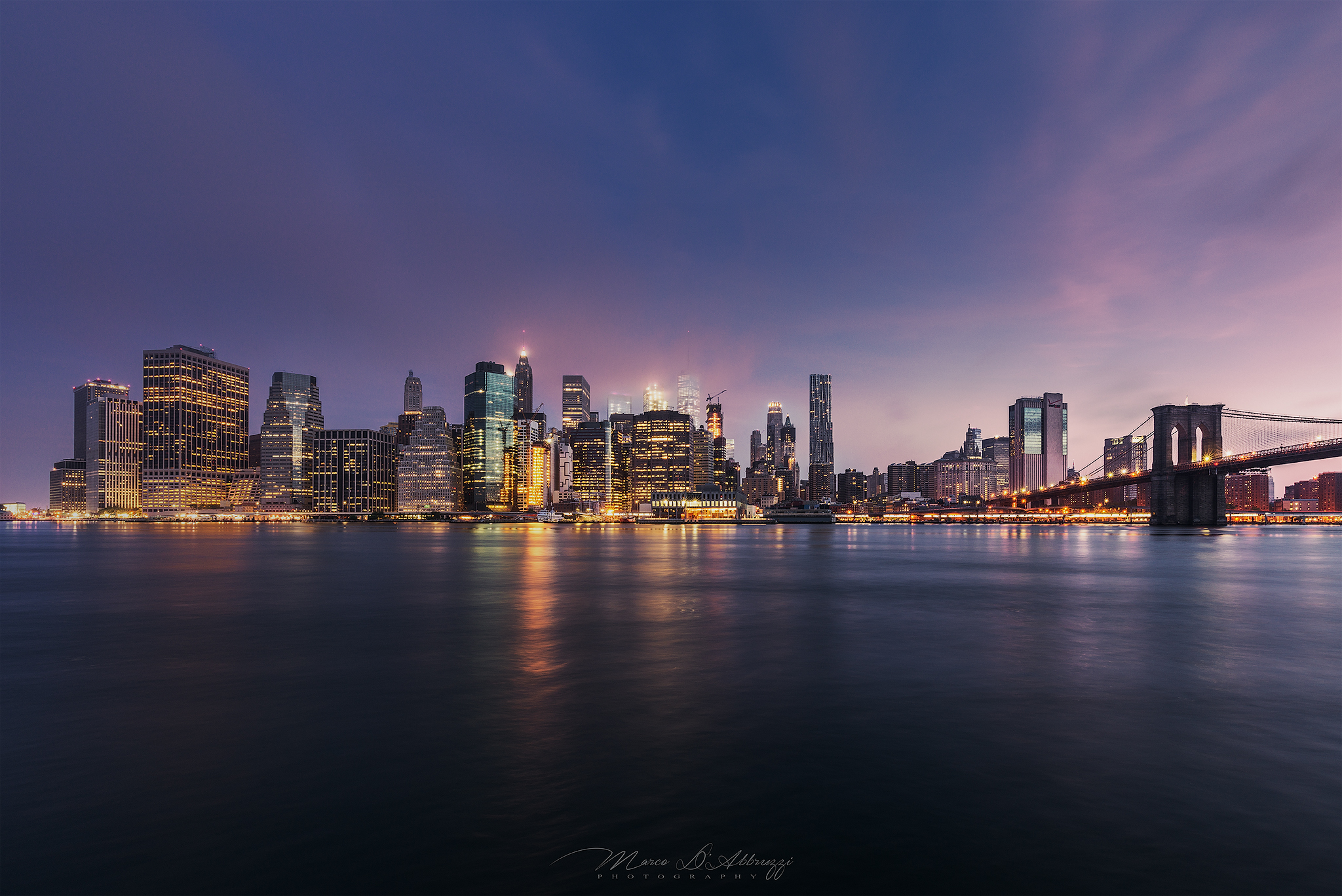 Manhattan in Blue Hour