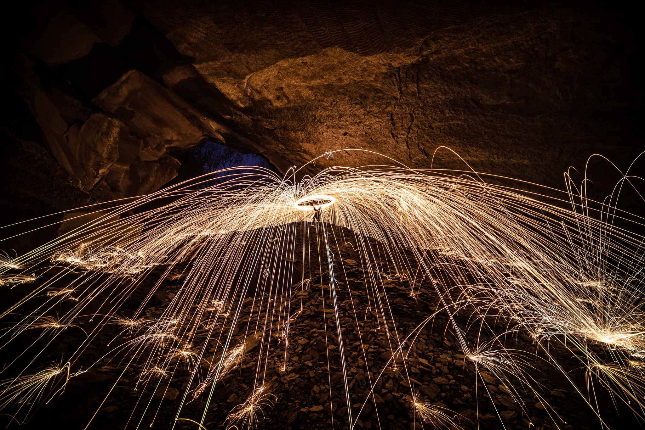 Steel Wool in cava