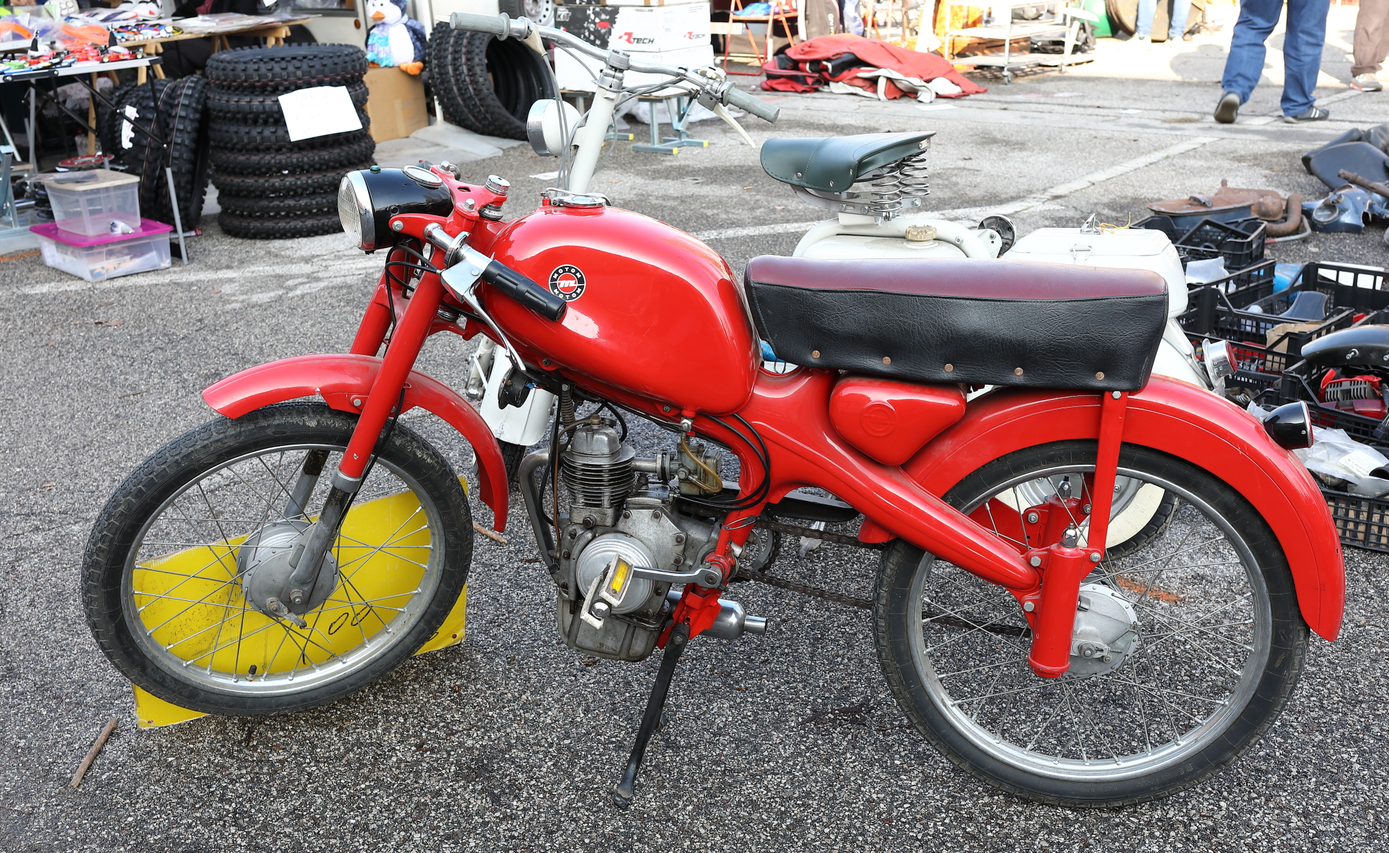 Used car/Motorbike market, spare parts.