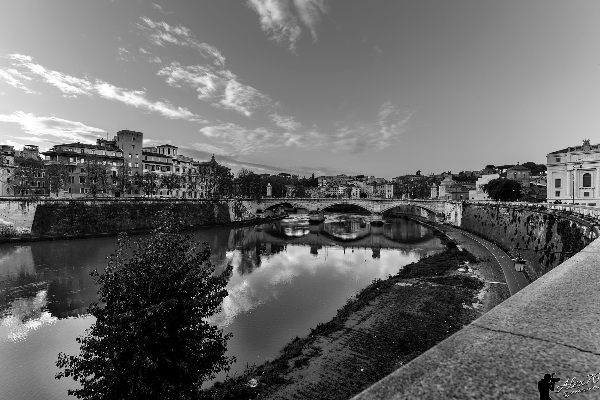 uno sguardo da Castel Sant'Angelo