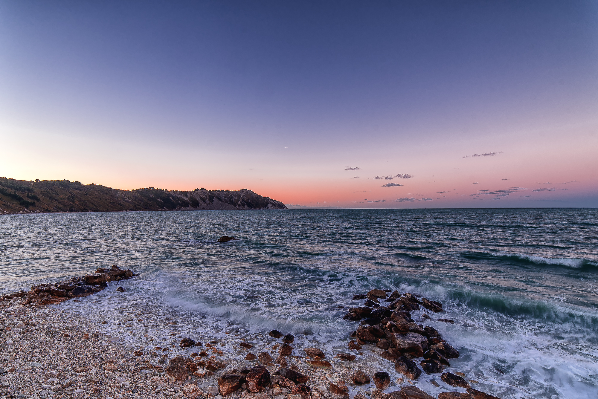 Portonovo, December Sunset