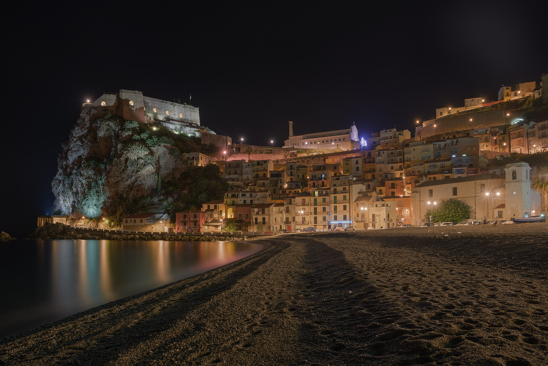 Scilla (rc) di notte