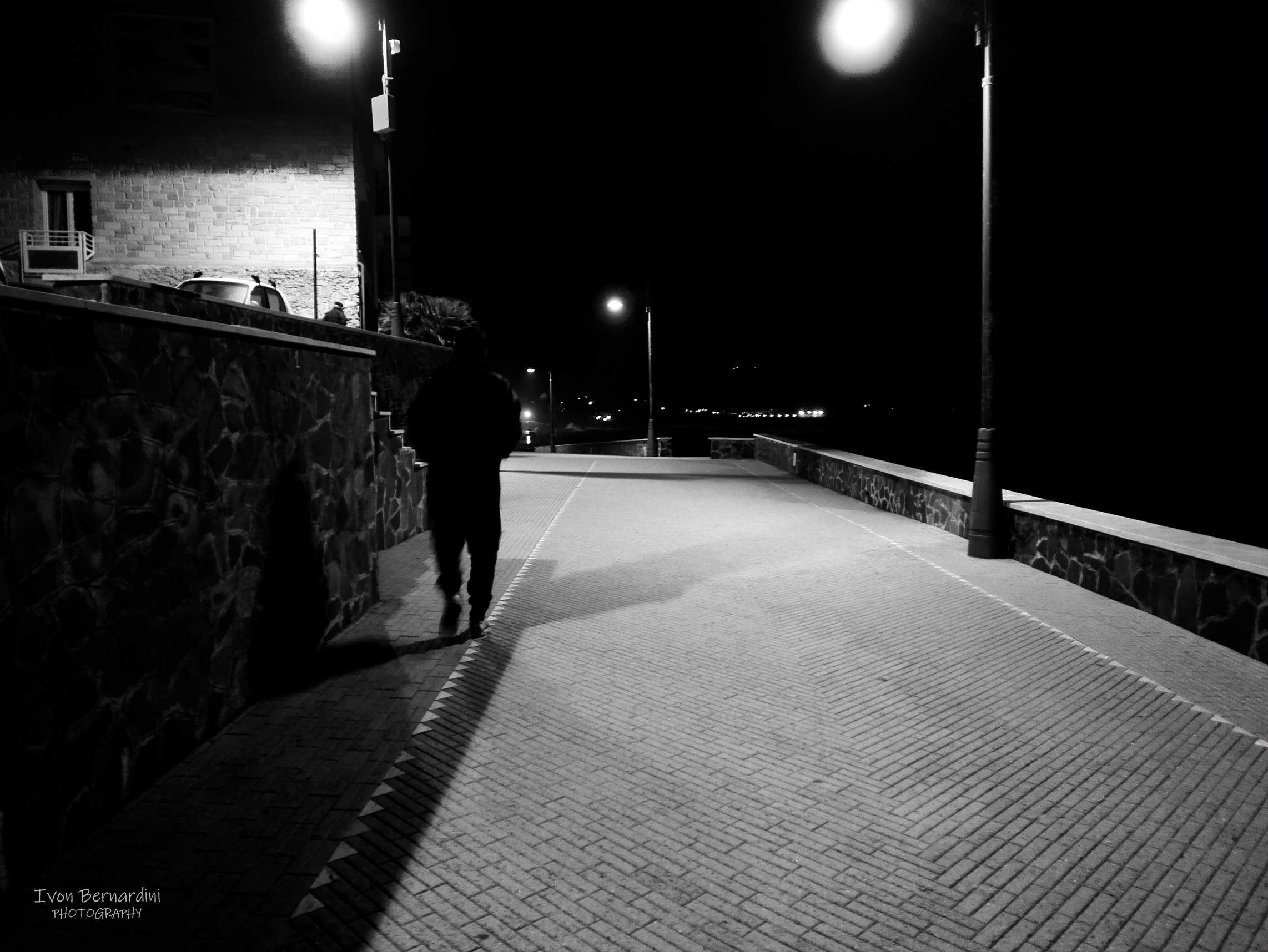 Lonely in the night, if you meet him great fear does..