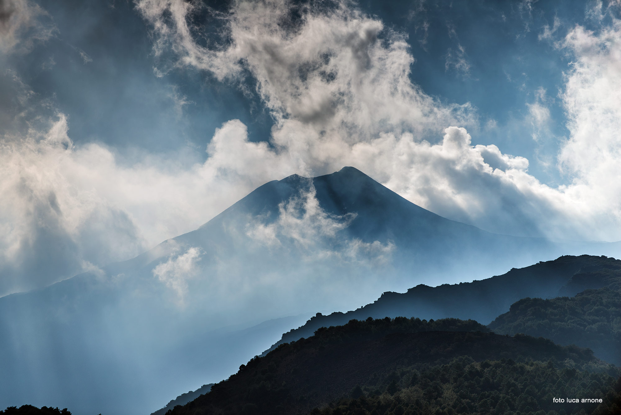 Etna in the Clouds