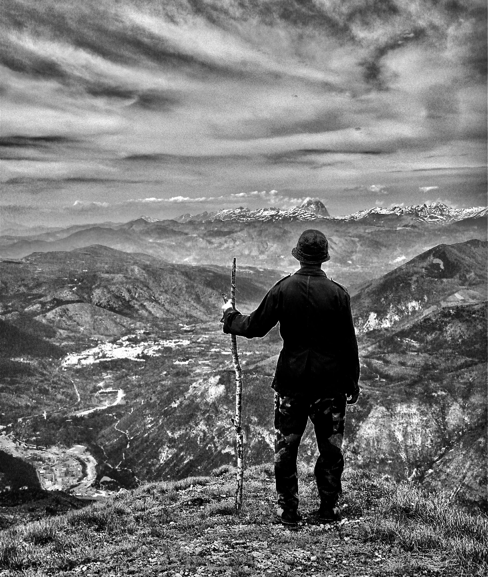 vista del Gran Sasso d'Abruzzo