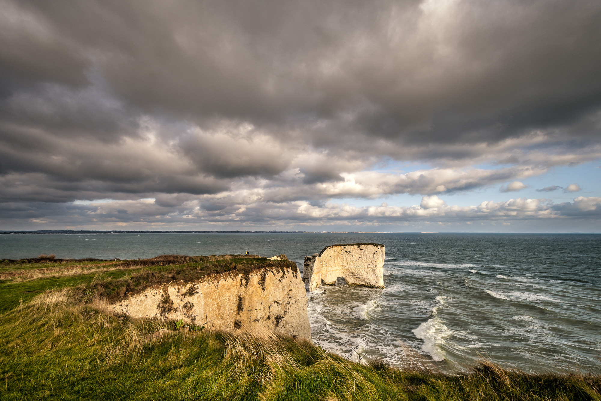 Wild Weather At Old Harry Rocks