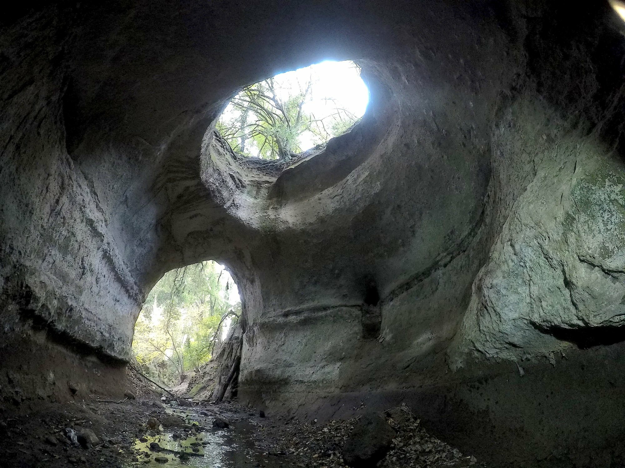 Tunnels called the Sistine Chapel