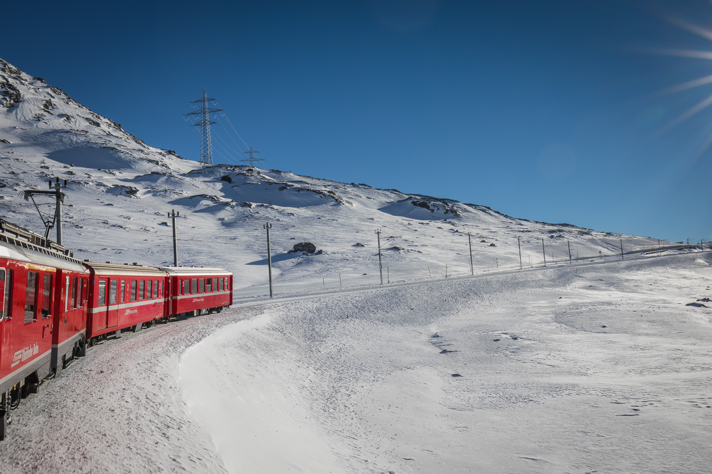Red Train of the Bernina