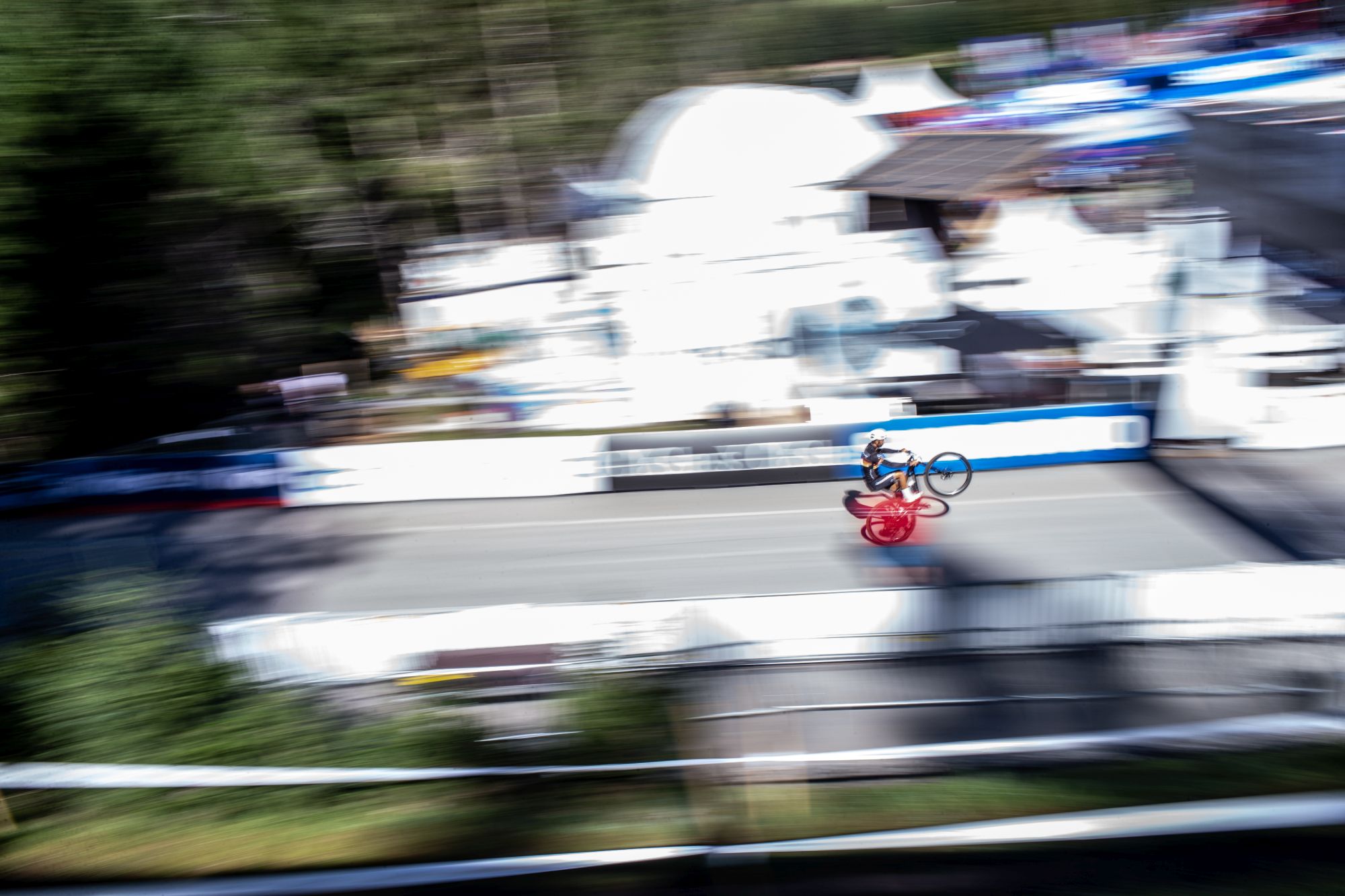 Manuel fumic Wheeling on the start line