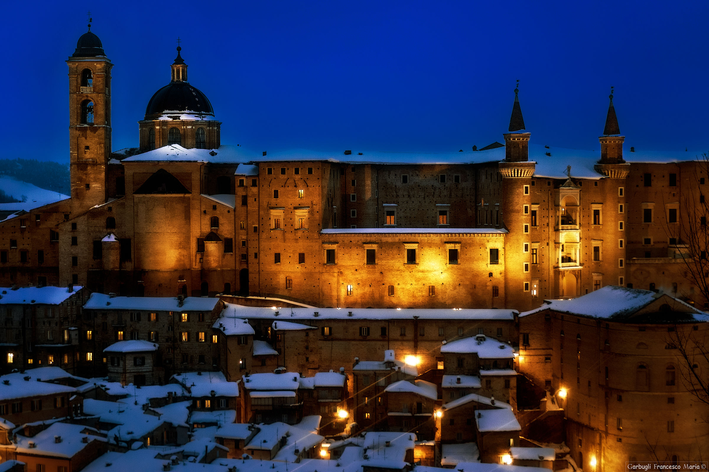 Urbino e la neve.....
