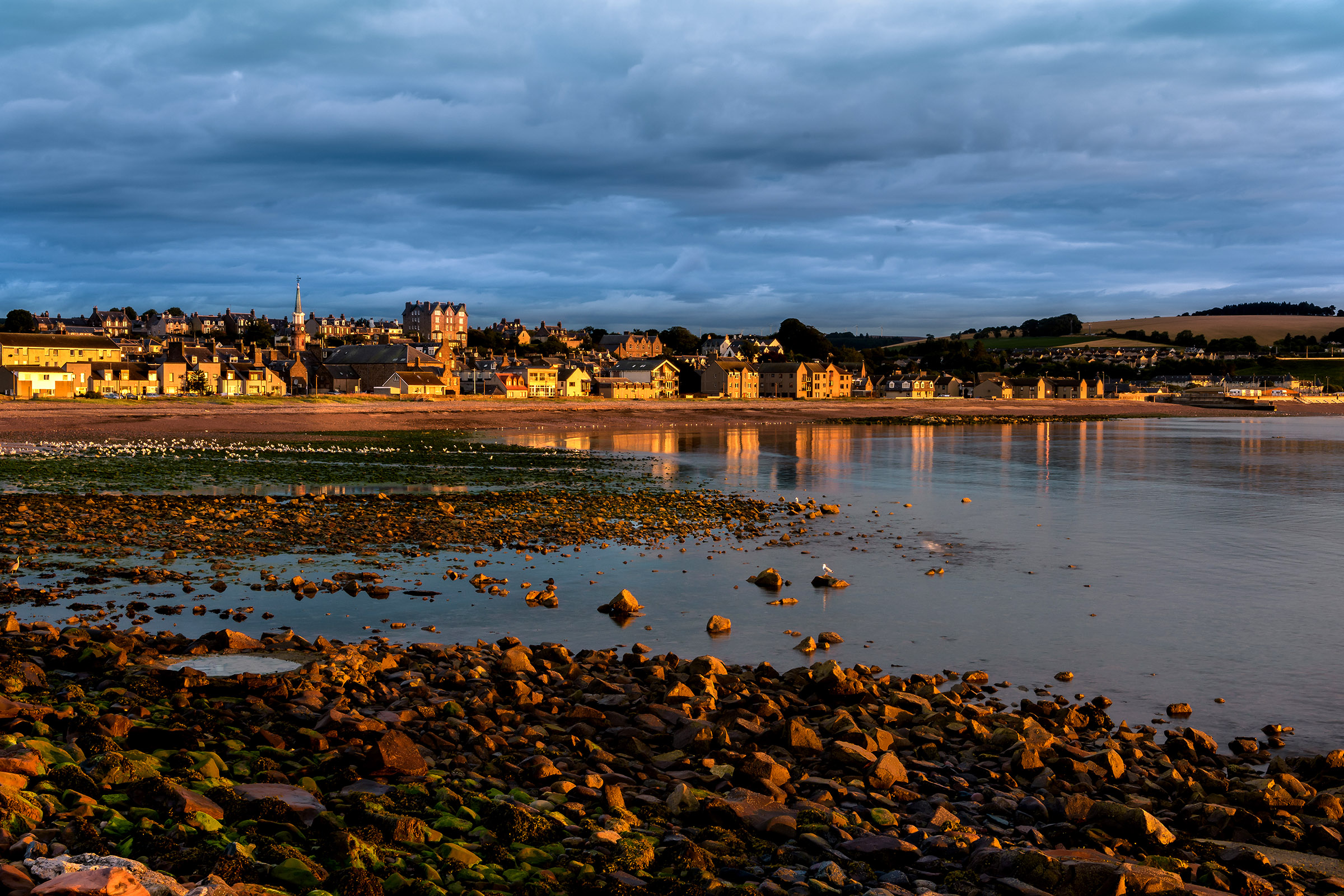 Sunrise in Stonehaven