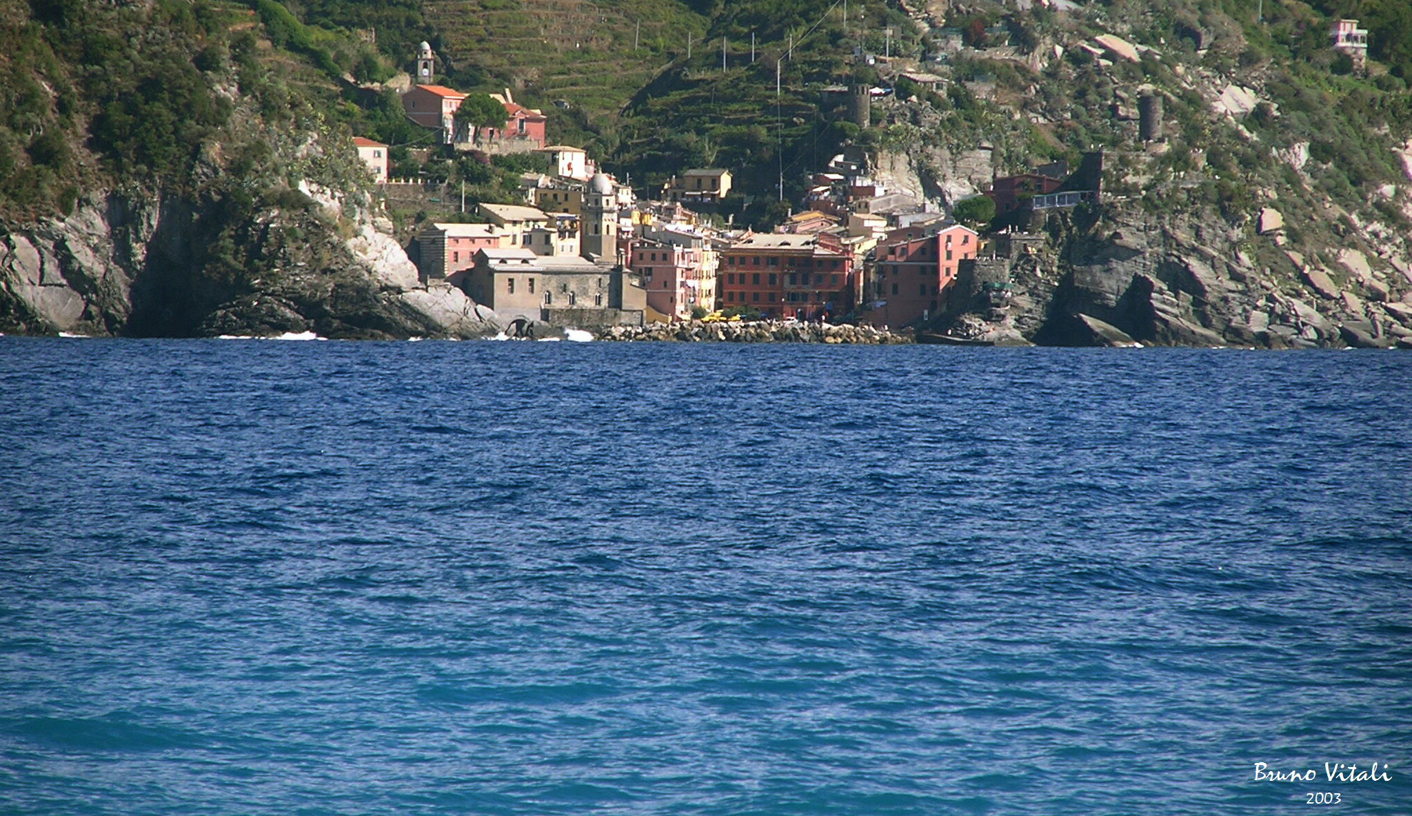 Vernazza vista da Monterosso