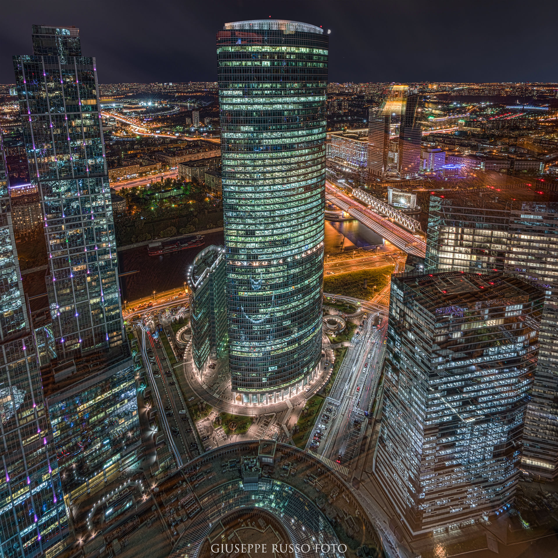 Inside of Moscow Skyline