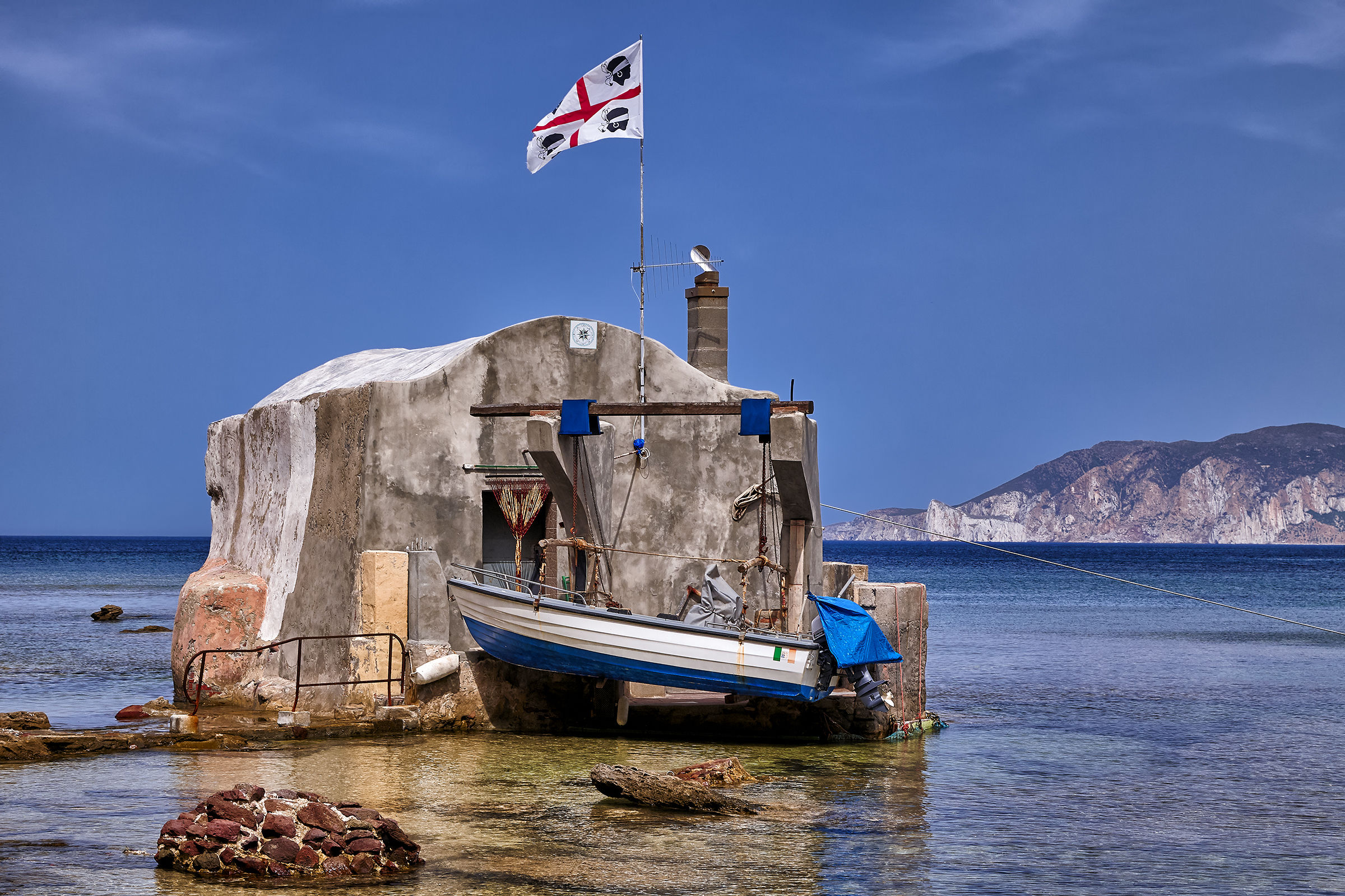 The flag of the four Moors