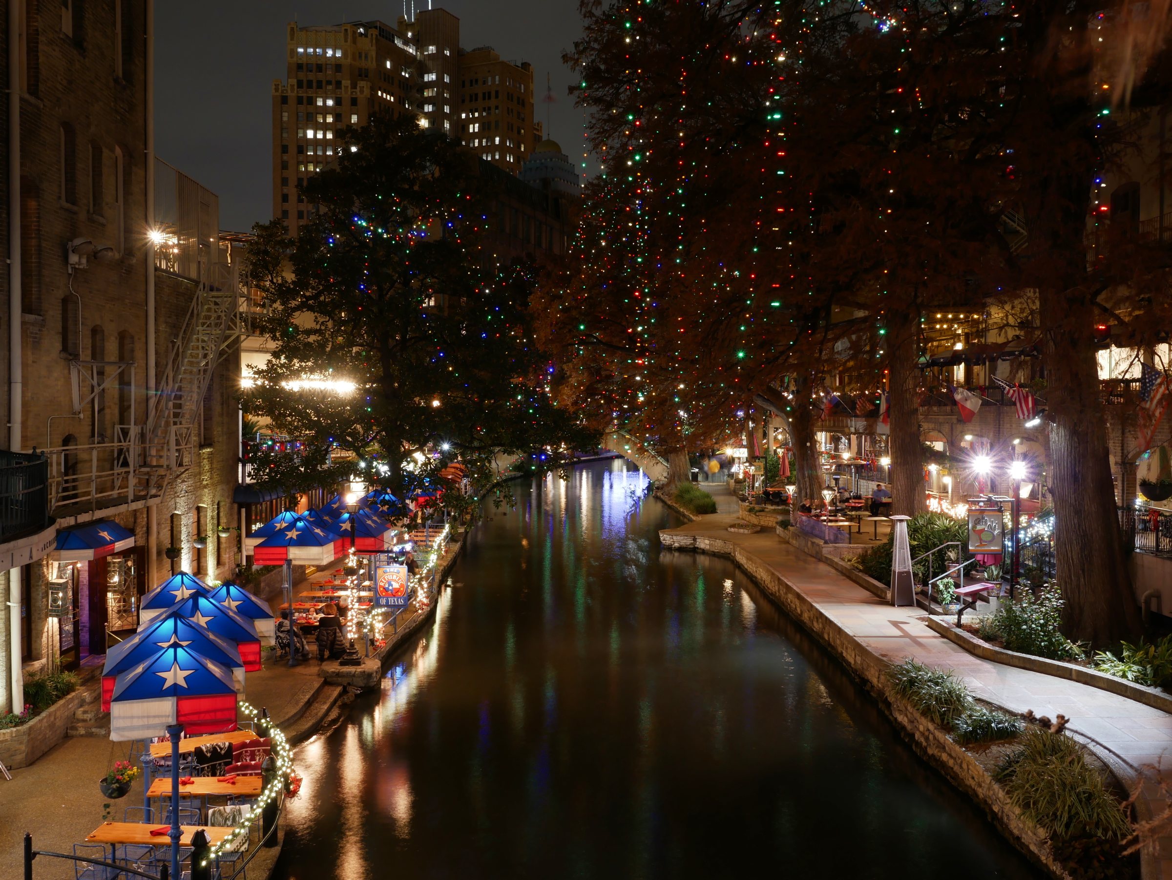 San Antonio (Texas) - River Walk #3 (Lone Star Flag)